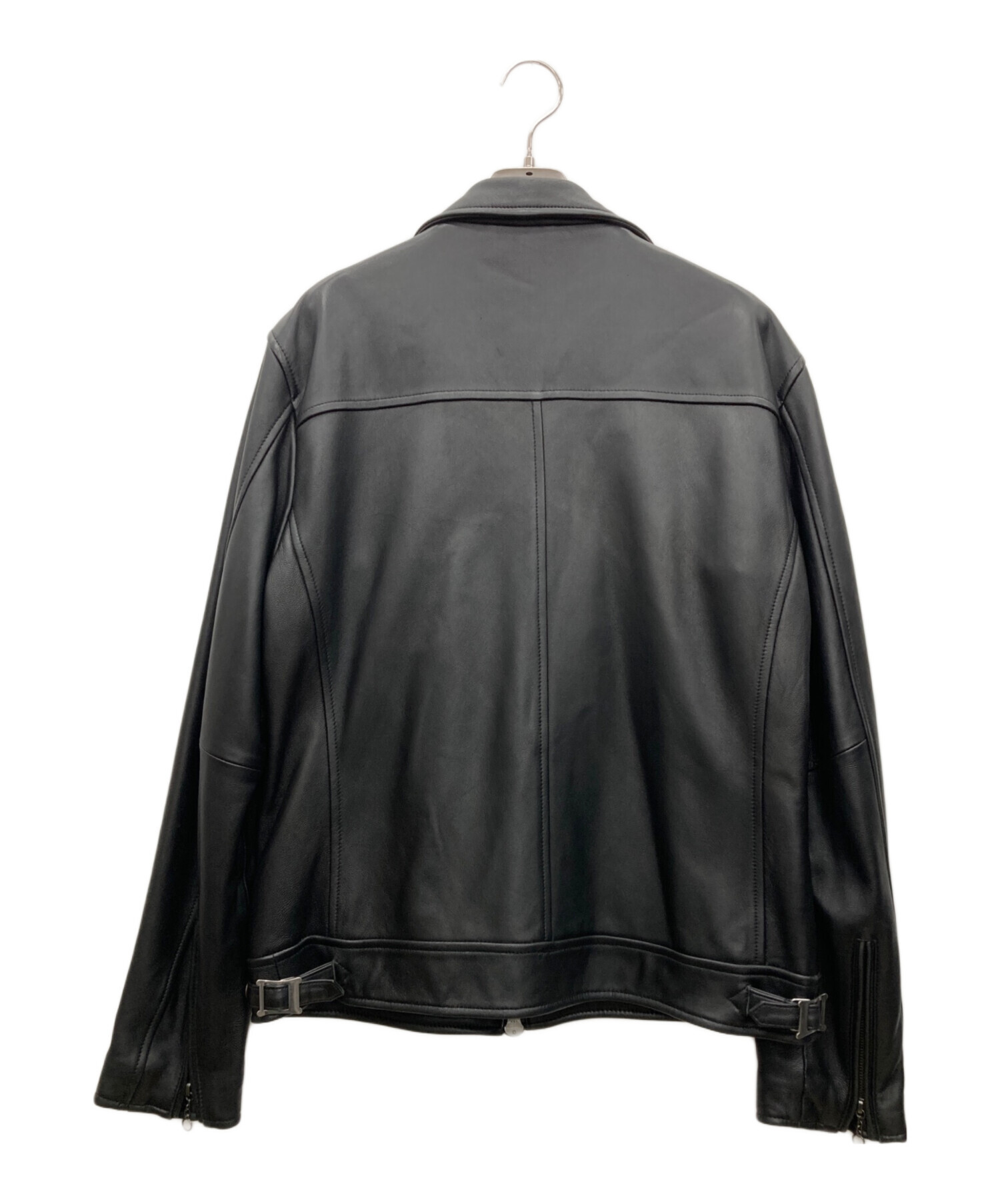 完売！BACK NUMBER 羊革 ライダース ジャケット バックナンバー XL 中古・古着通販】BACK NUMBER (バックナンバー) レザーライダース
