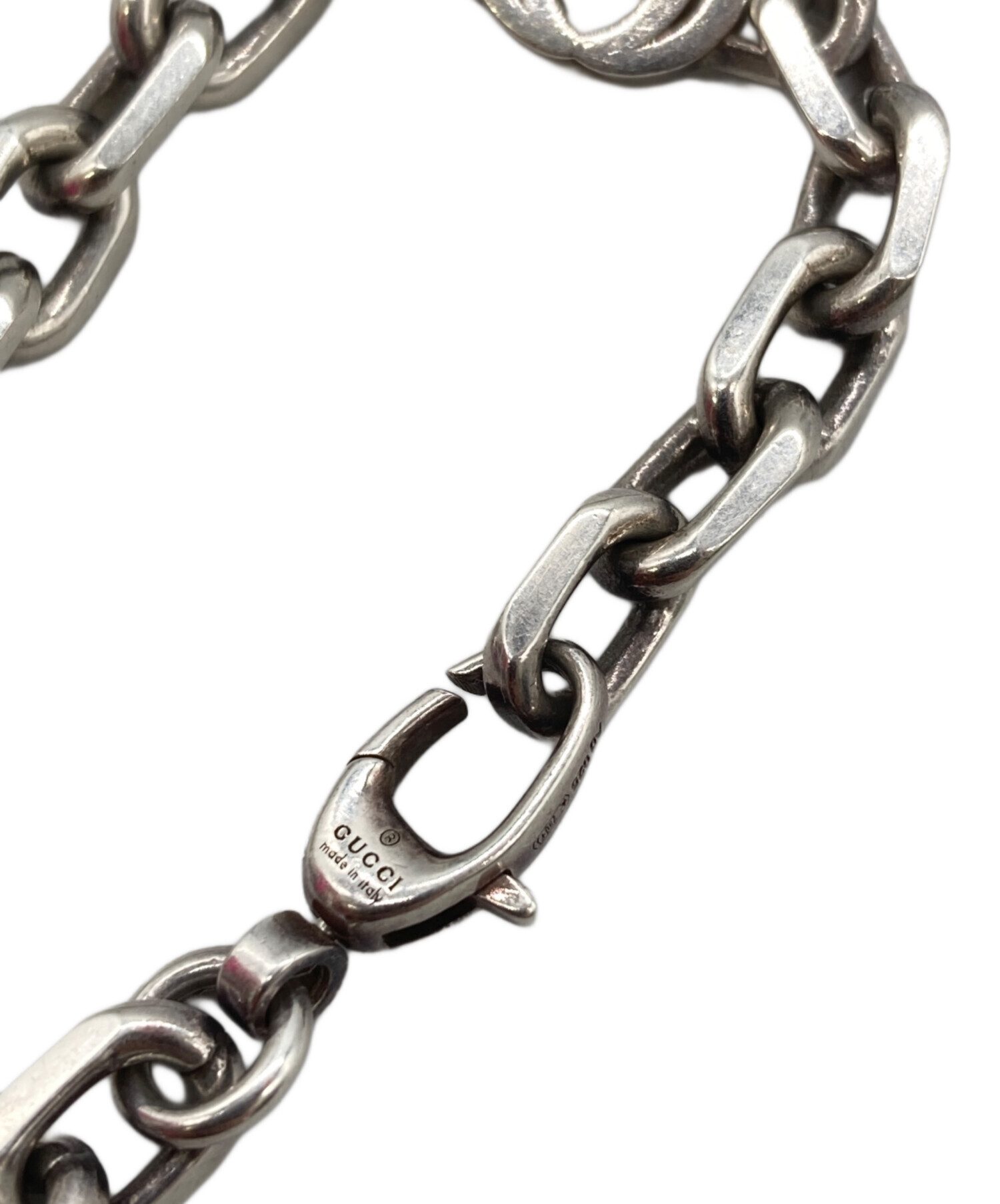 中古・古着通販】GUCCI (グッチ) インターロッキング チェーン