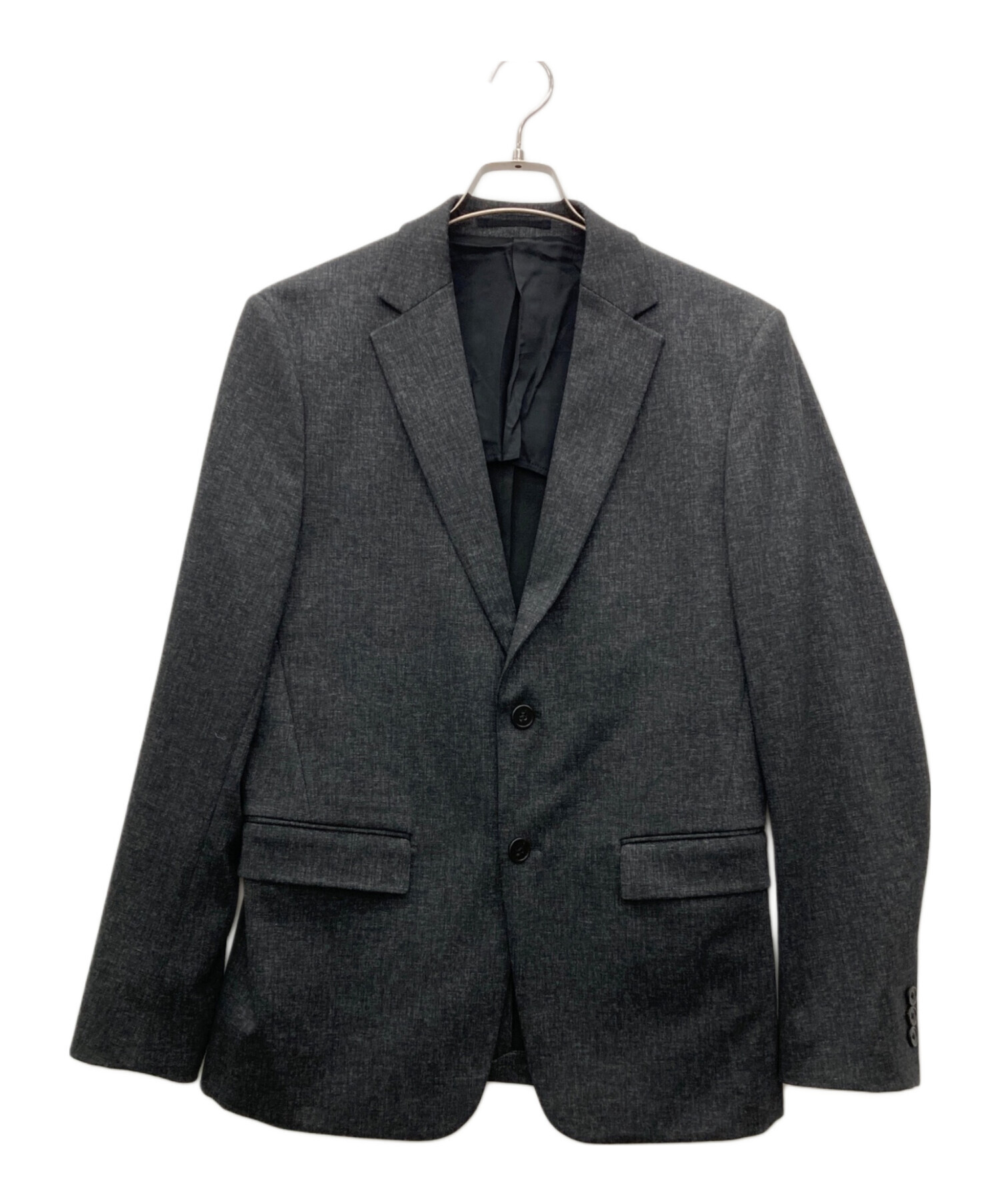 中古・古着通販】theory (セオリー) セットアップスーツ ダークグレー
