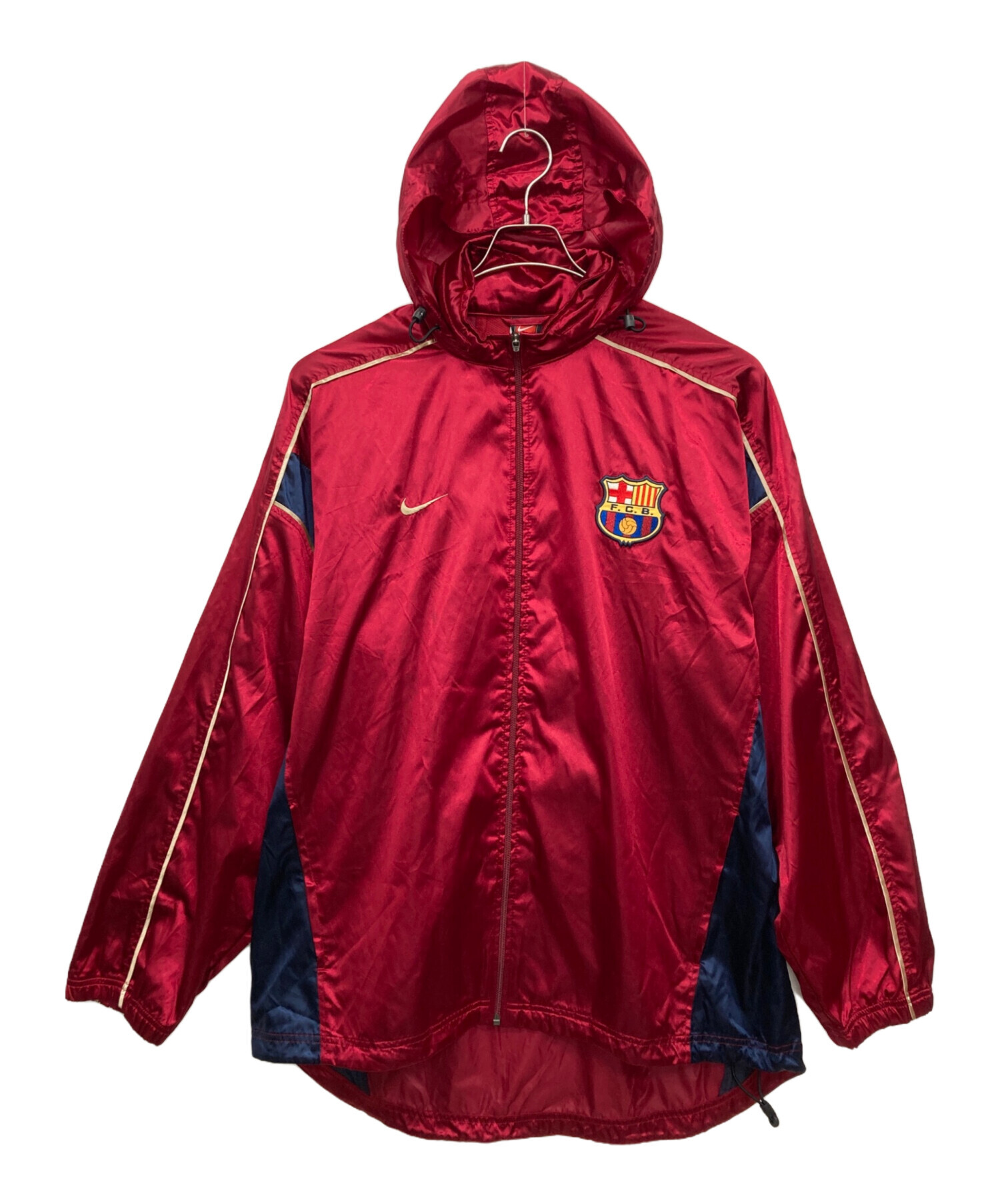 中古・古着通販】NIKE (ナイキ) トラックジャケット レッド サイズ:XL