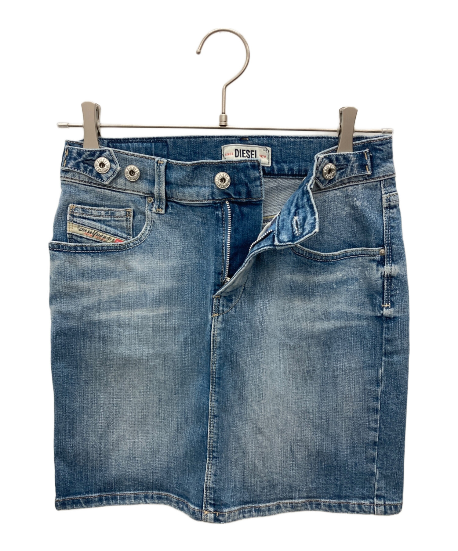 中古・古着通販】DIESEL (ディーゼル) デニムスカート サイズ:W25
