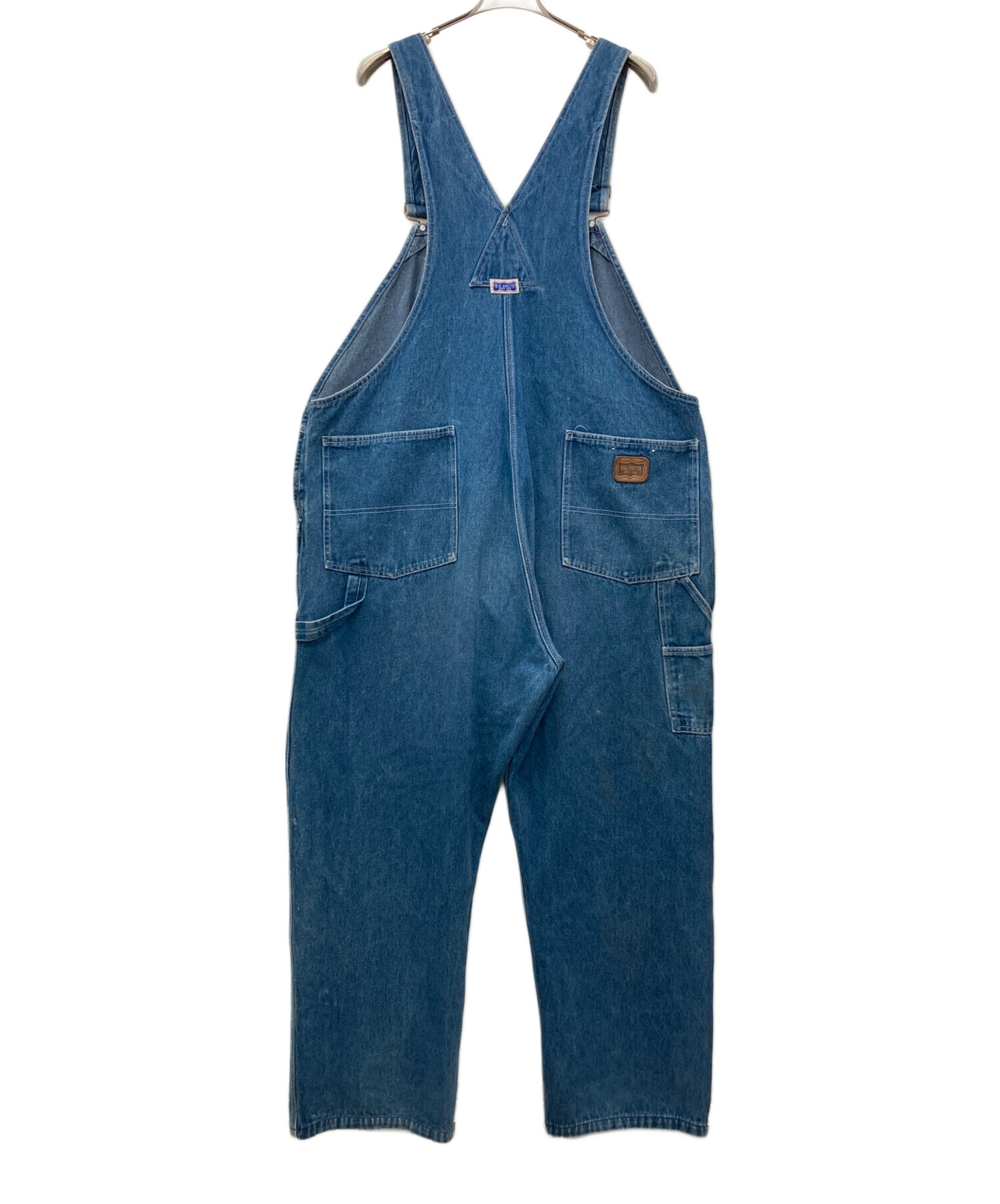 vintage BIG SMITH 総柄 オーバーオール 36 ビッグスミス 中古・古着通販】BIG SMITH (ビッグスミス) オーバーオール インディゴ