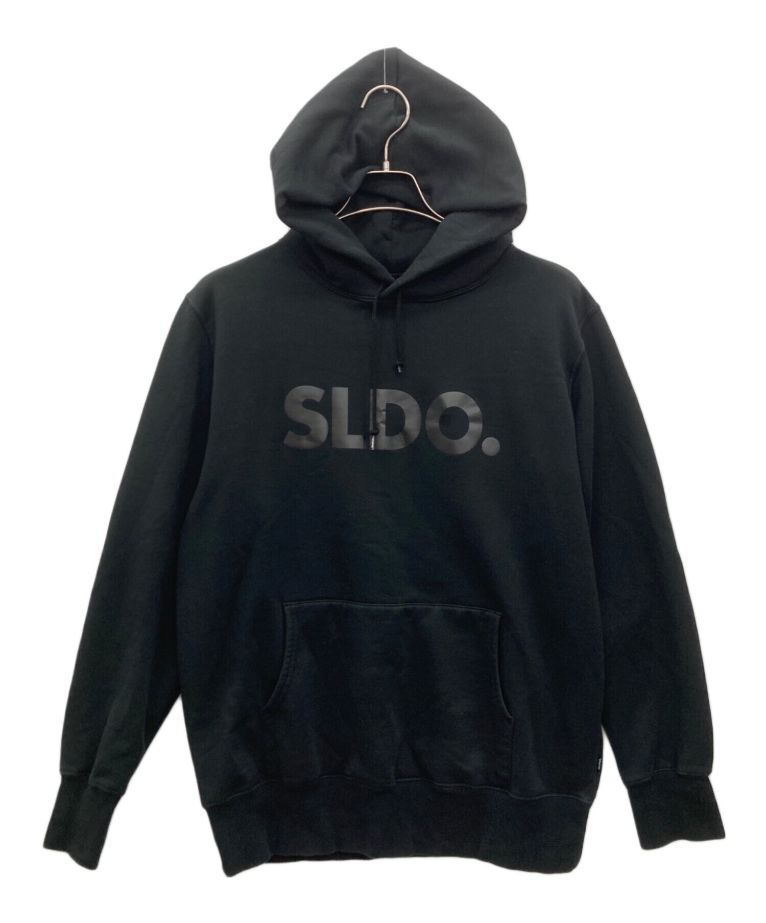 SLDO. ゴルフ パーカー ブラック 中古・古着通販】SLDO (エスルド) プルオーバーパーカー ブラック