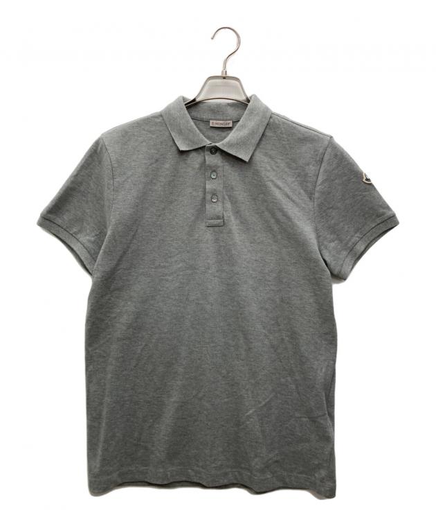 中古・古着通販】MONCLER (モンクレール) ポロシャツ グレー サイズ:M