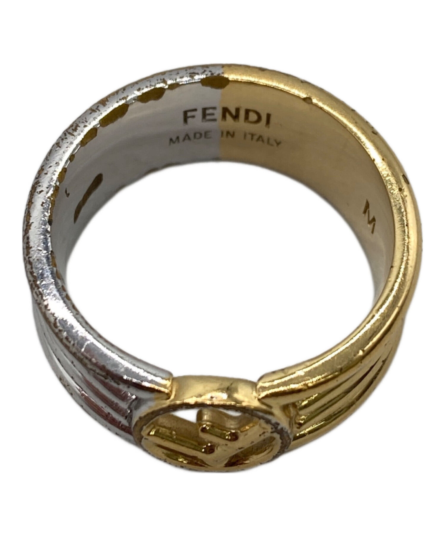中古・古着通販】FENDI (フェンディ) リング バイカラー サイズ:13号