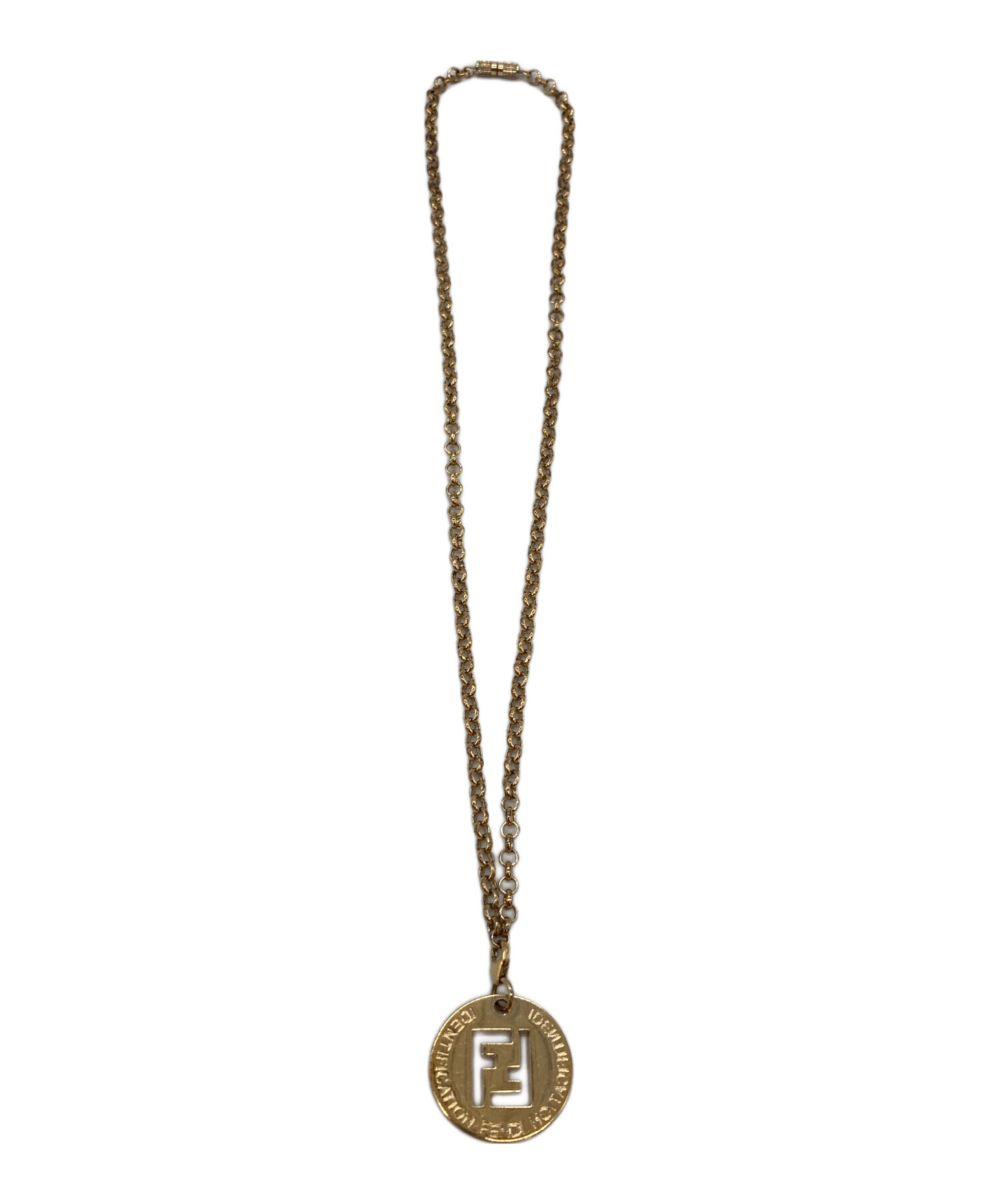 中古・古着通販】FENDI (フェンディ) ロゴネックレス｜ブランド・古着