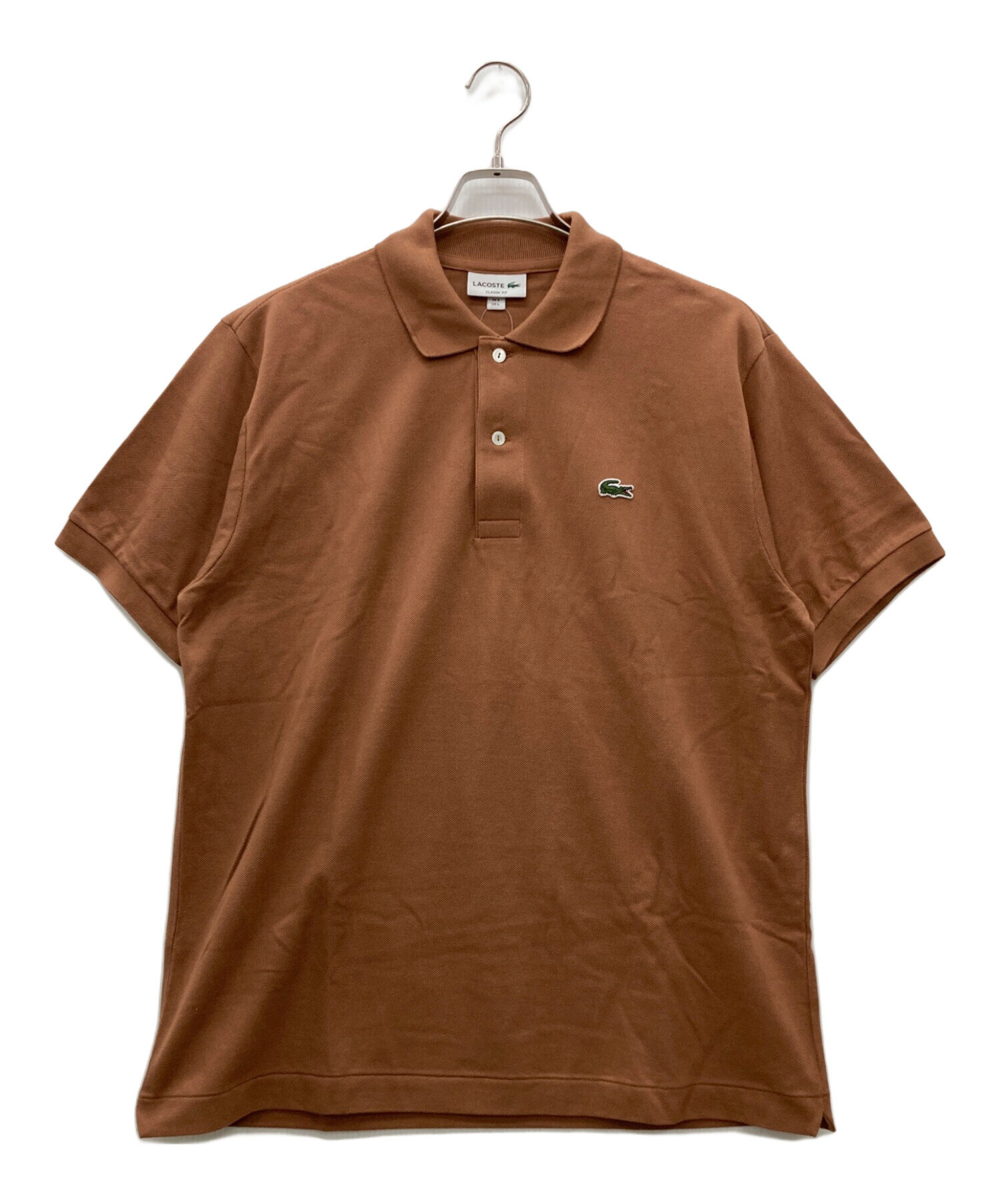 Lacoste ブラウン ポロシャツとパンツセット サイズ5/3 中古・古着通販】LACOSTE (ラコステ) 半袖ポロシャツ ブラウン サイズ