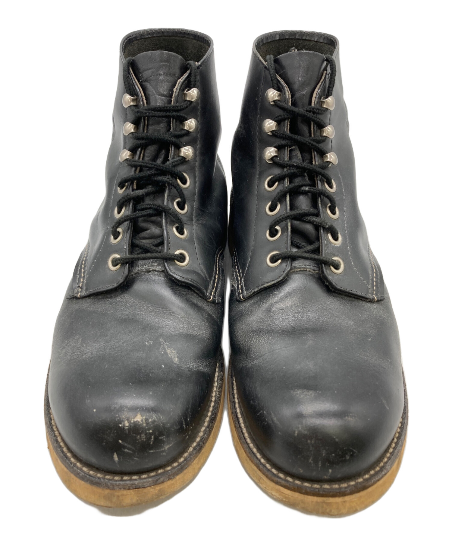 中古・古着通販】RED WING (レッドウィング) ブーツ ブラック サイズ