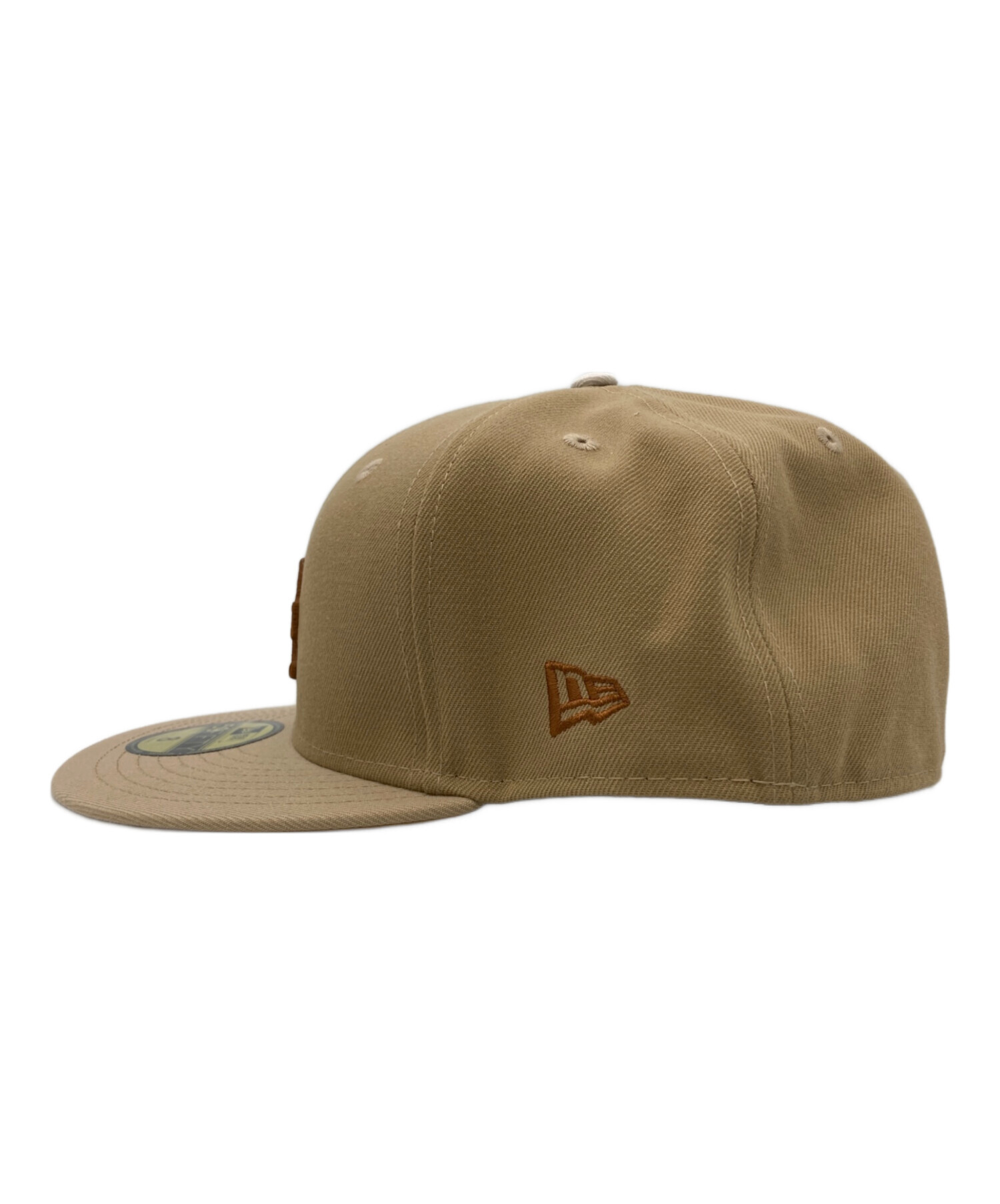 中古・古着通販】New Era (ニューエラ) キャップ ベージュ サイズ:8 未