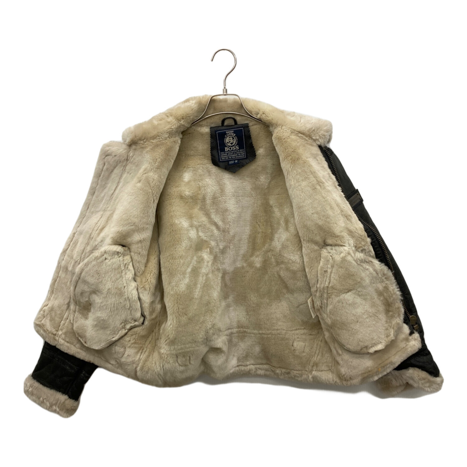 中古・古着通販】SUNTORY (サントリー) フライトジャケット ブラック