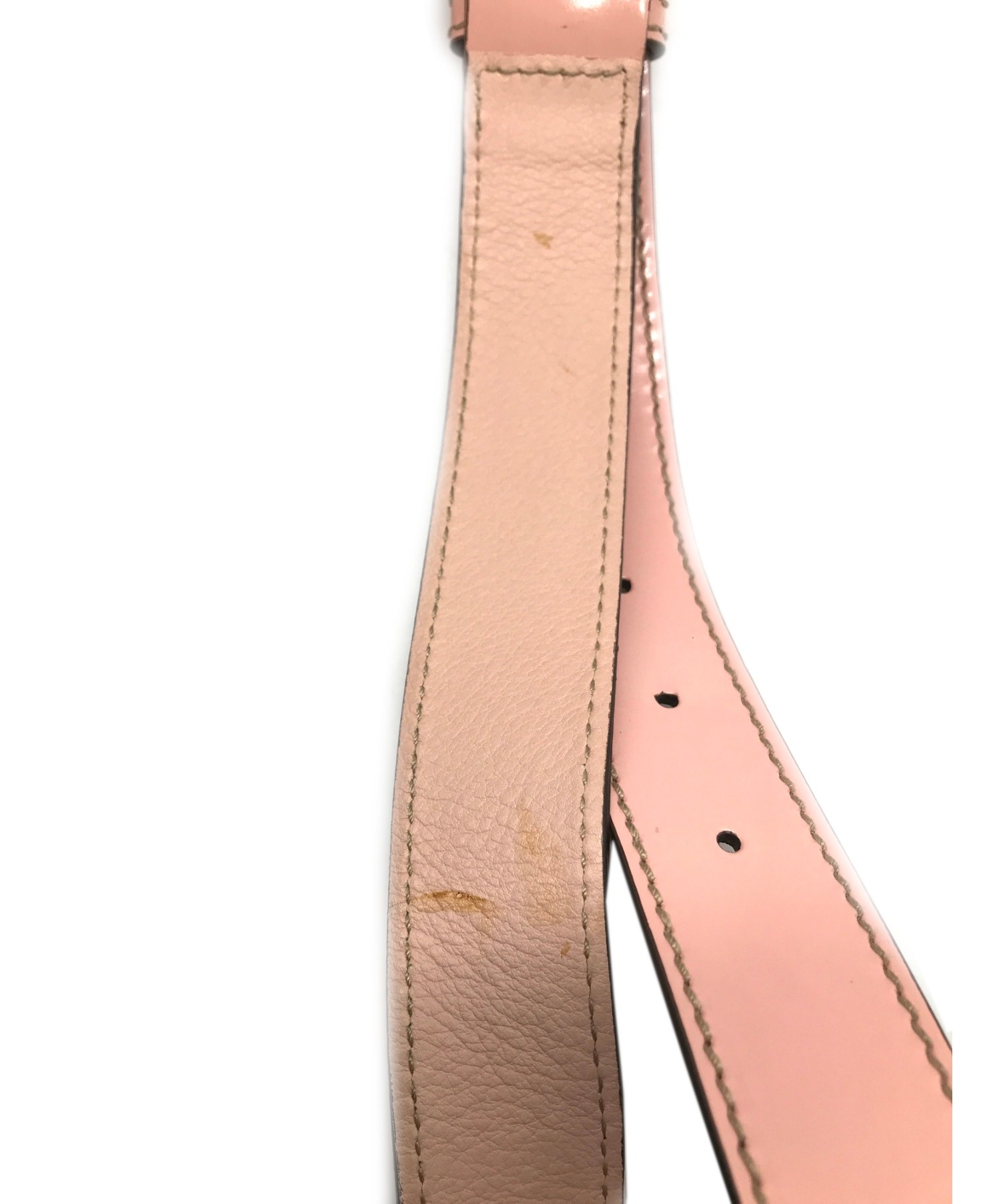 GUCCI グッチ ショルダーバッグ  ピンク 【古着】【中古】【送料無料】 中古・古着通販】GUCCI (グッチ) ショルダートートバッグ ピンク