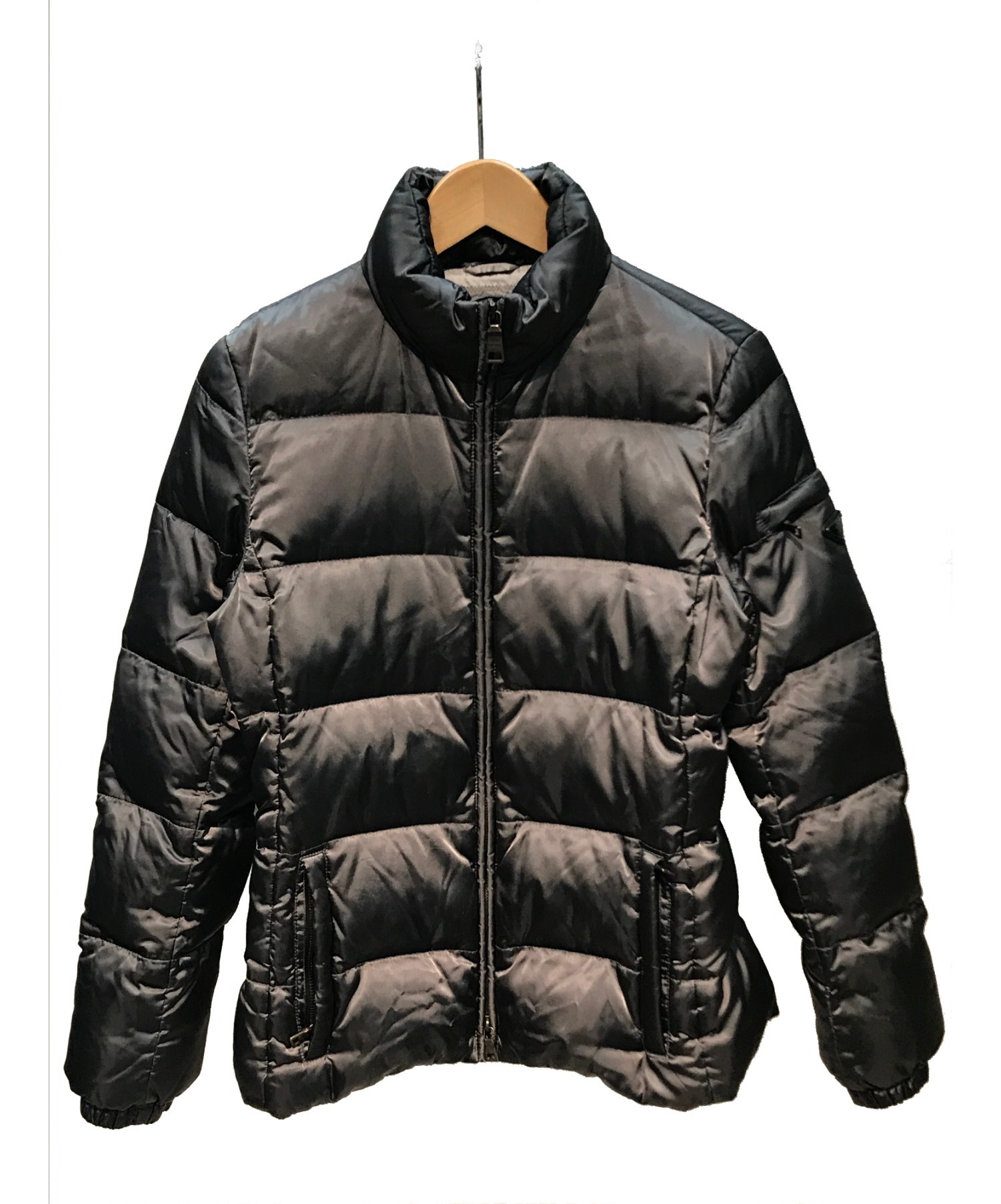中古・古着通販】PRADA (プラダ) ダウンジャケット グレー サイズ:42