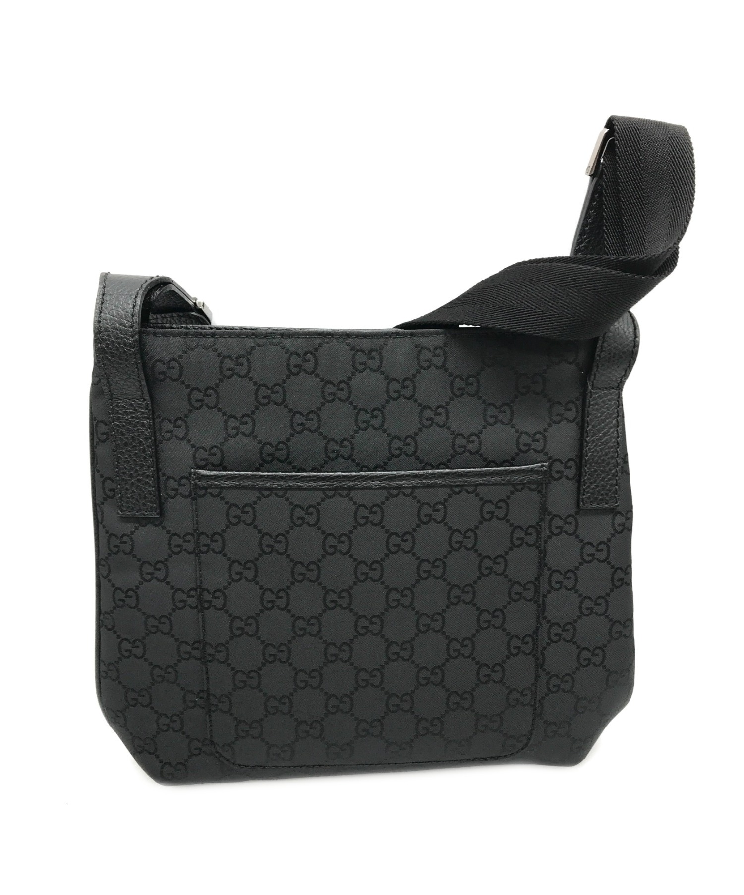 中古・古着通販】GUCCI (グッチ) ショルダーバッグ ブラック サイズ 