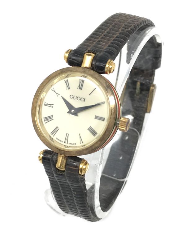 中古・古着通販】GUCCI (グッチ) 腕時計 クォーツ シェリーライン