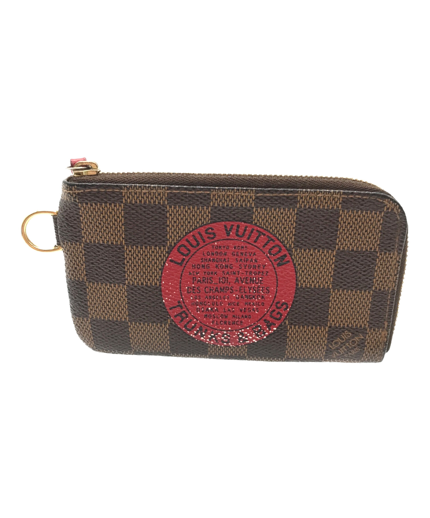 中古・古着通販】LOUIS VUITTON (ルイ ヴィトン) ダミエ ポシェットクレ コンプリスト コインケース ブラウン  サイズ:実寸サイズにてご確認ください。｜ブランド・古着通販 トレファク公式【TREFAC FASHION】スマホサイト