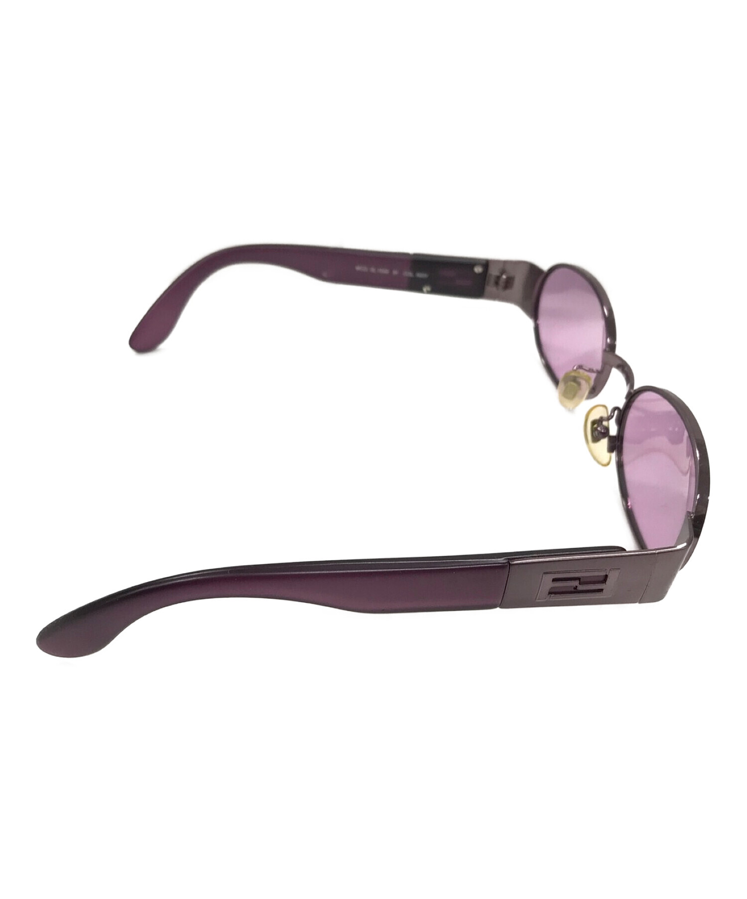 中古・古着通販】FENDI (フェンディ) サングラス パープル サイズ:実寸