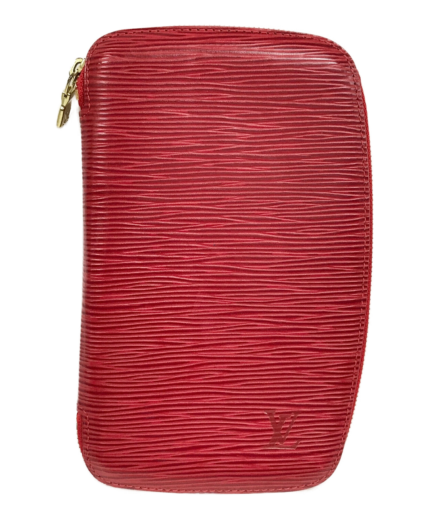 LV Louis Vuitton 手帳 レッド エピ 中古・古着通販】LOUIS VUITTON (ルイ ヴィトン) エピ アジェンダ