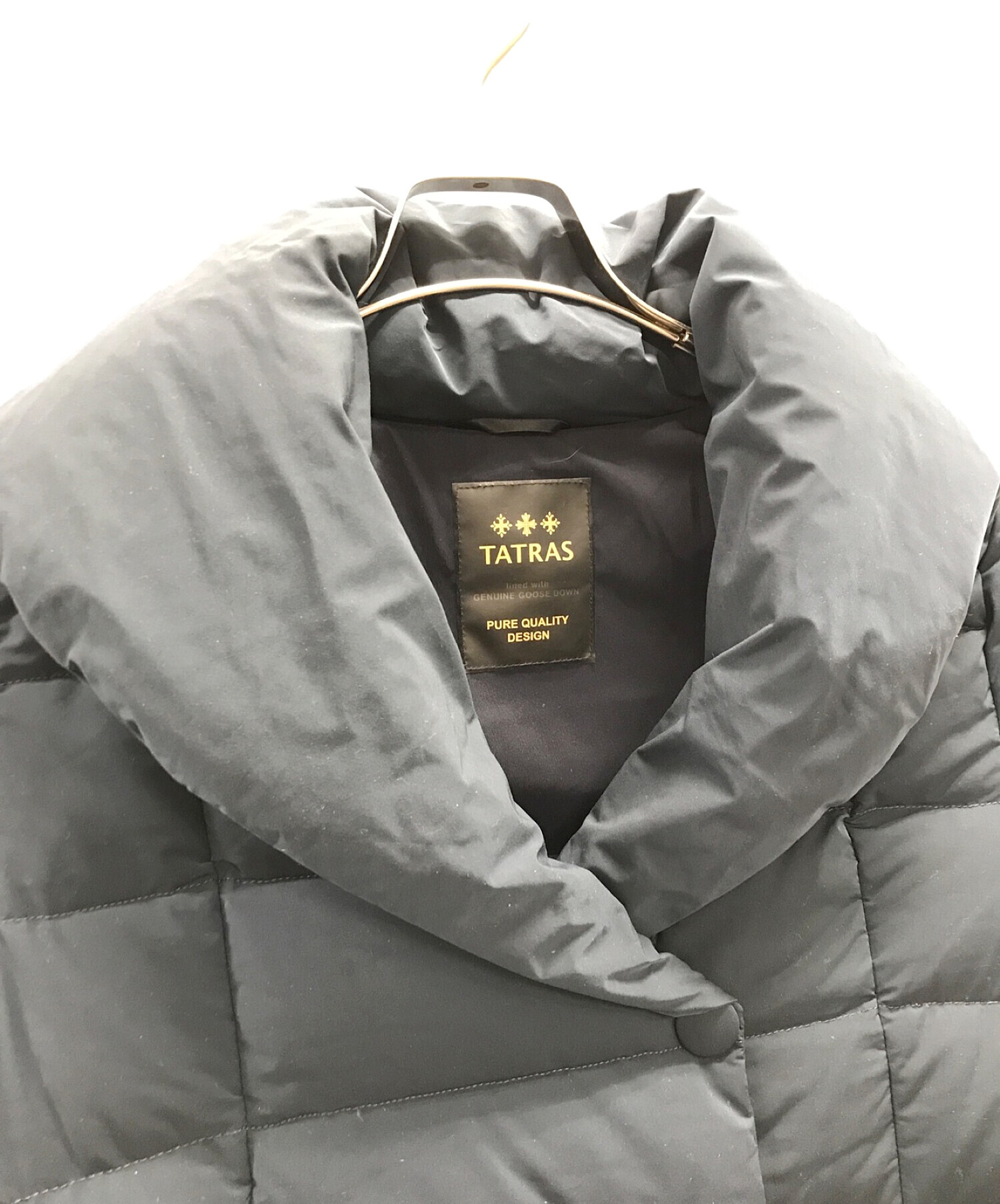 中古・古着通販】TATRAS (タトラス) ダウンコート ネイビー サイズ:3 