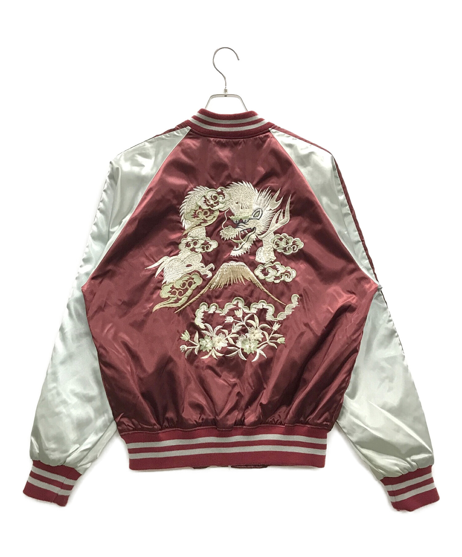 中古・古着通販】HOSHIHIME (ホシヒメ) スカジャン エンジ サイズ:LL