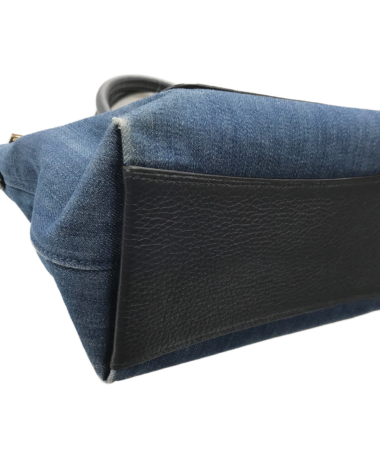 中古・古着通販】COACH (コーチ) デニムバッグ 2WAY ショルダーバッグ