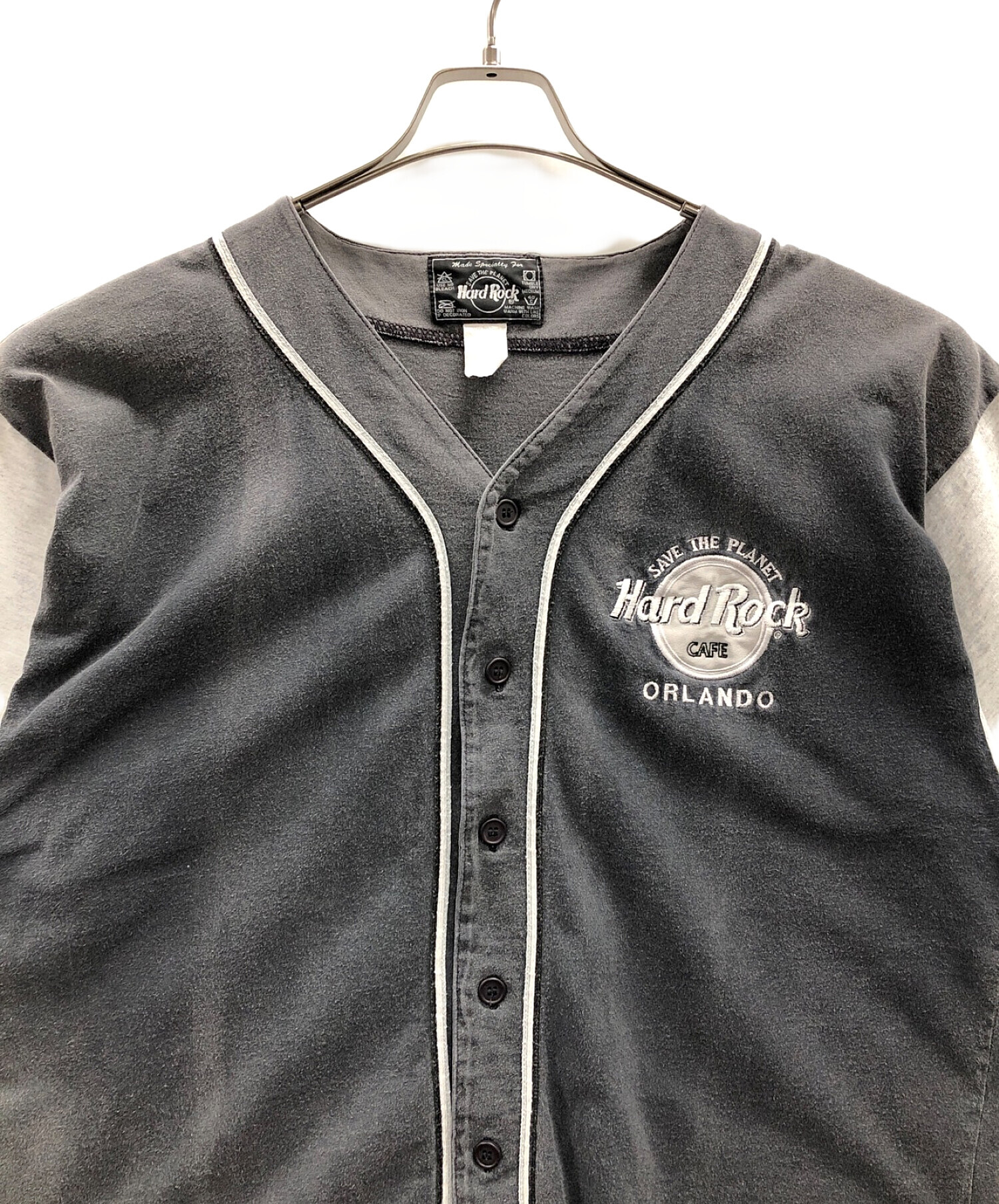 ハードロックカフェ ベースボールシャツ M 中古・古着通販Hard Rock 