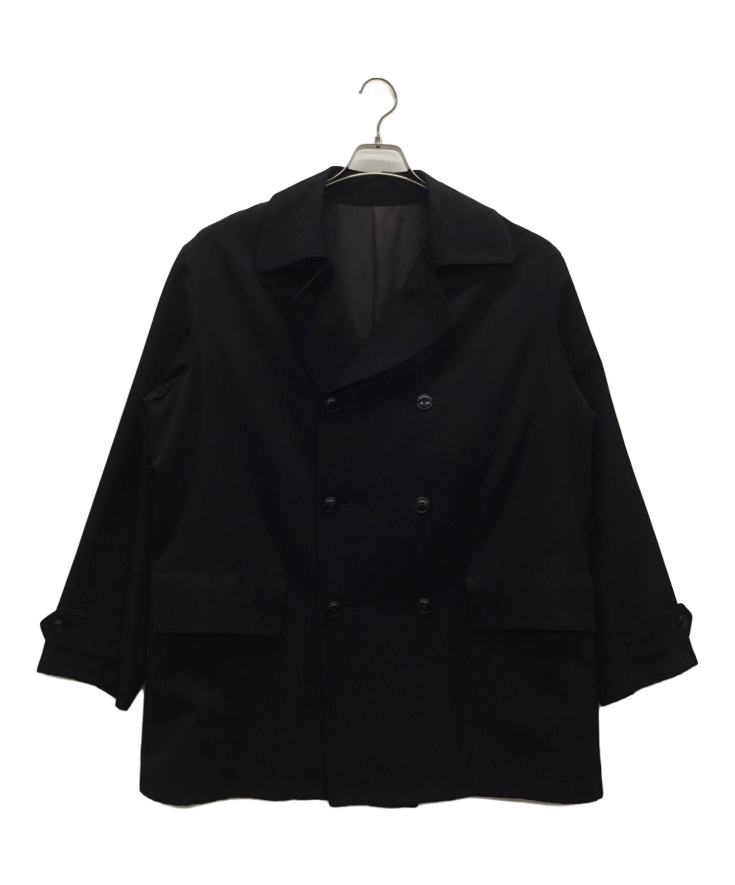 Y's for men ワイズフォーメン ウールコート 中綿 黒 L 美品 Y's for