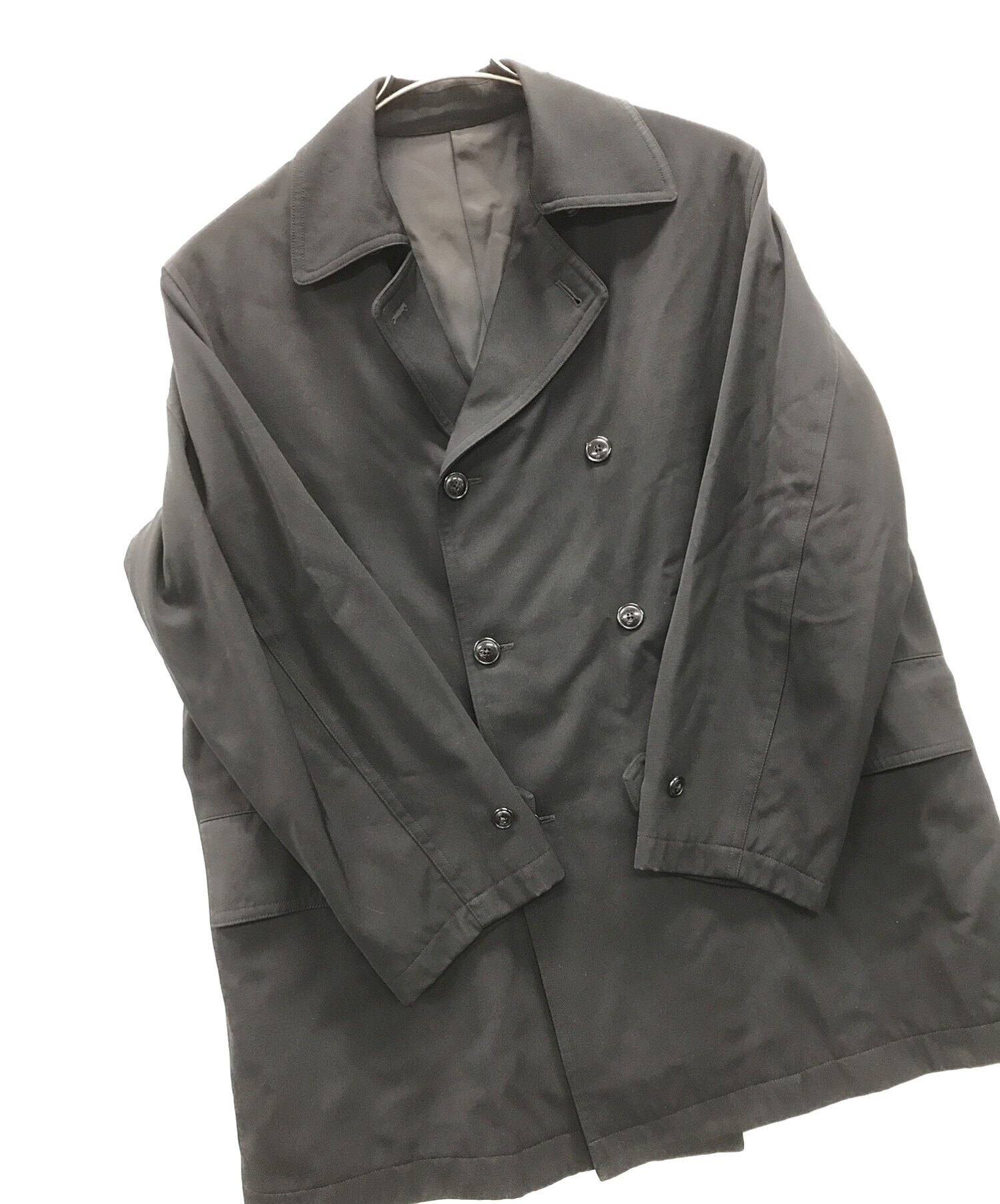 Y's オーバーブラウス　コート 中古・古着通販】Y's for men (ワイズフォーメン) コート ブラック