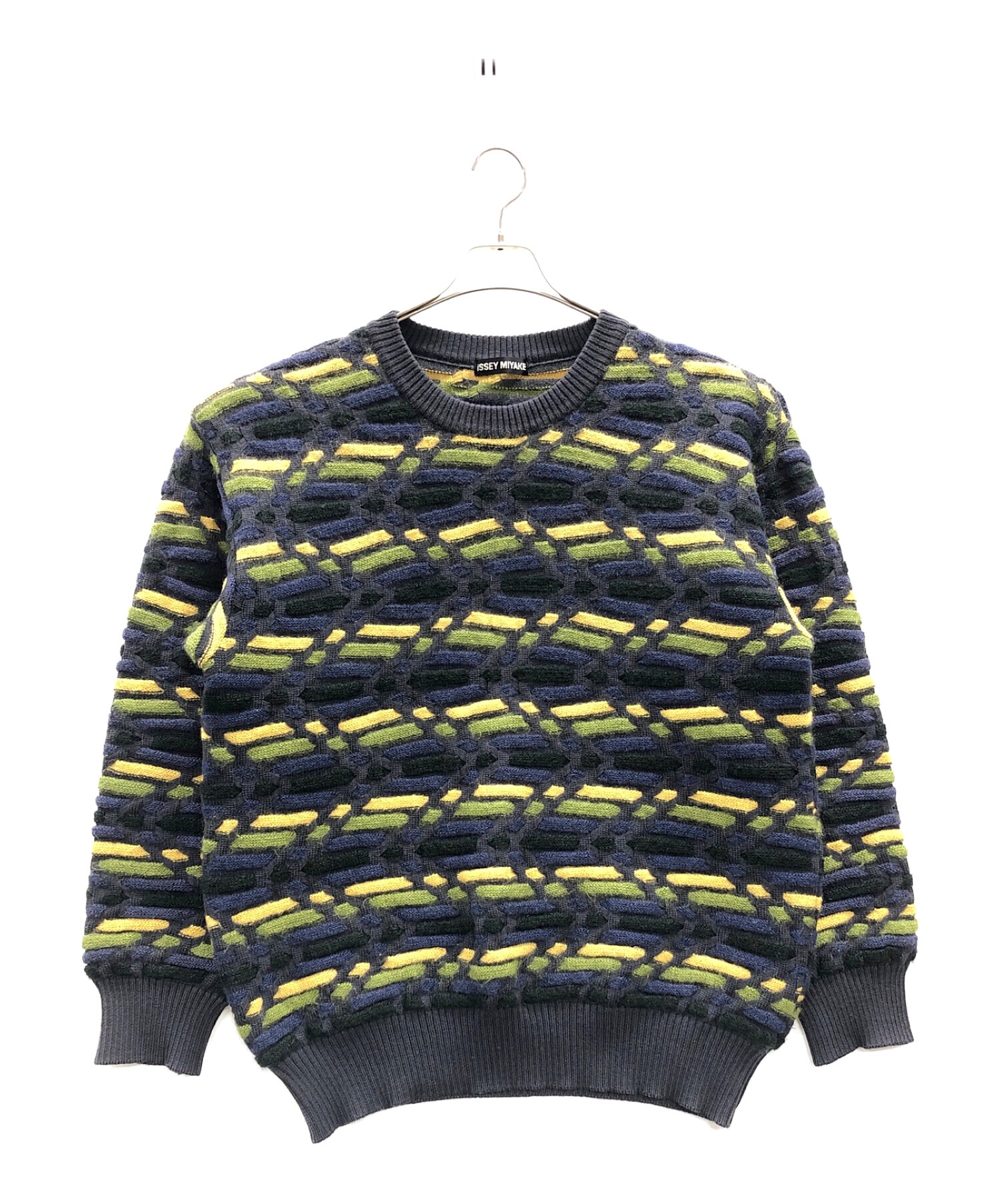 中古・古着通販】ISSEY MIYAKE (イッセイミヤケ) ヴィンテージニット