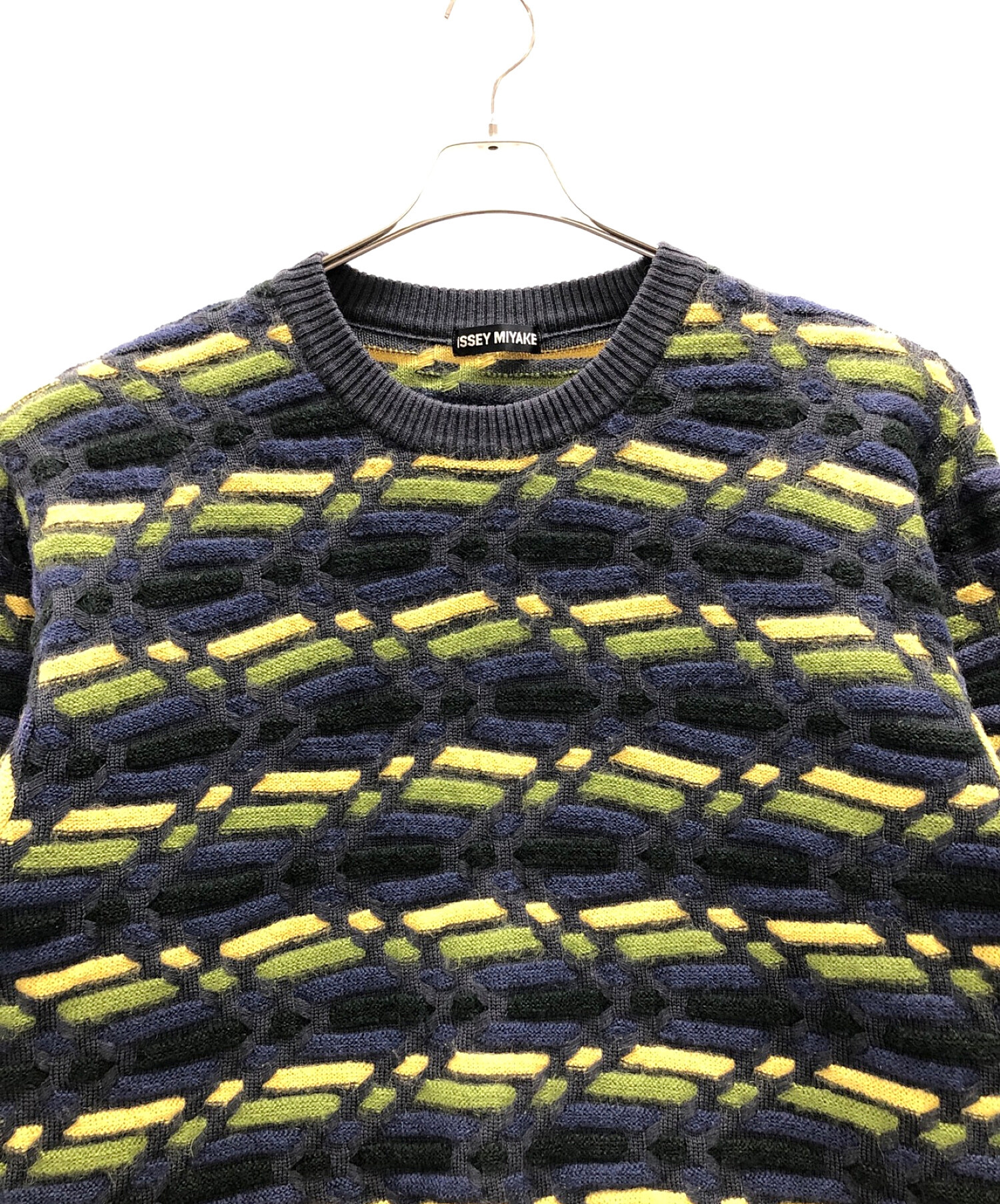 中古・古着通販】ISSEY MIYAKE (イッセイミヤケ) ヴィンテージニット