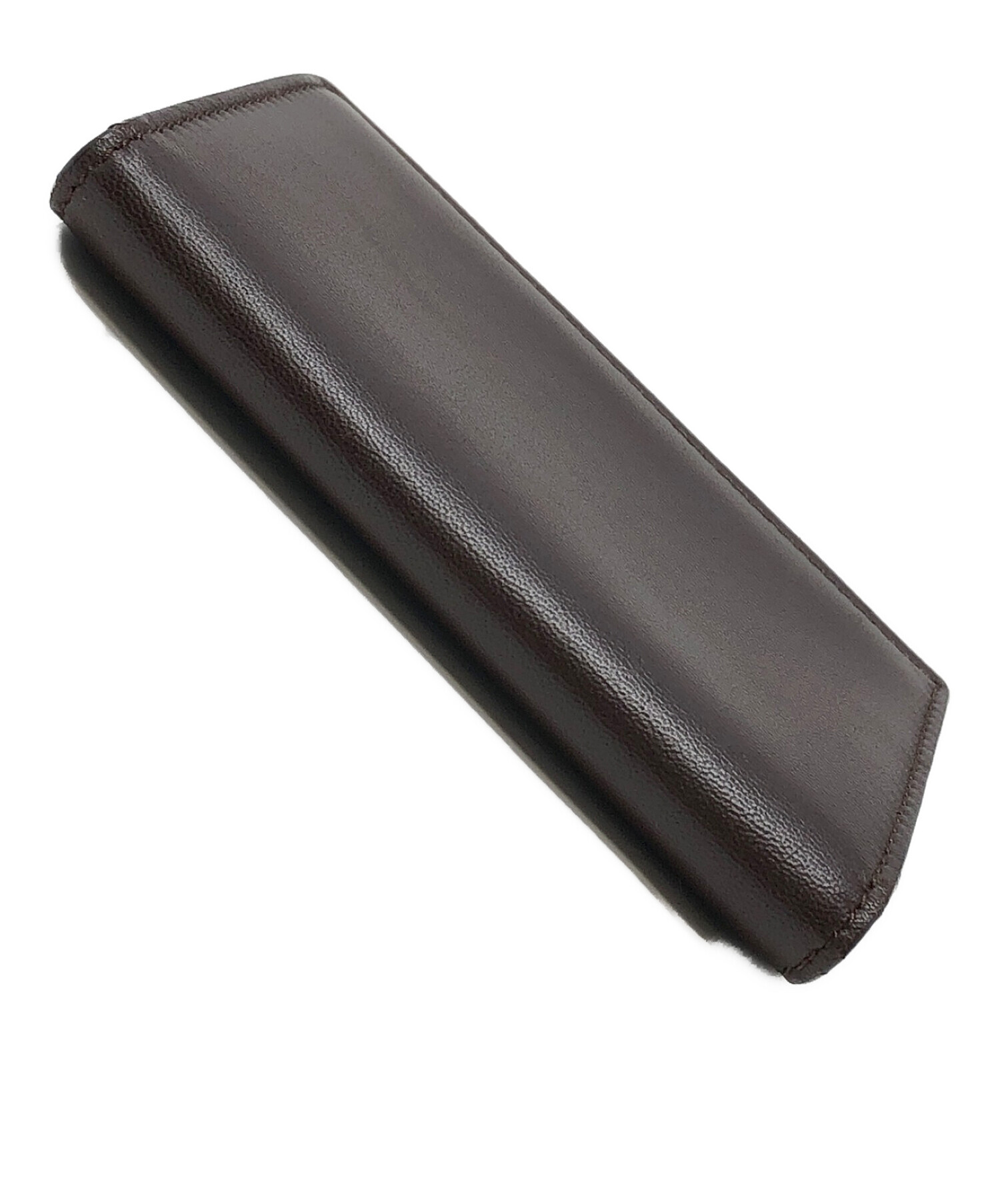 中古・古着通販】LOEWE (ロエベ) カードケース ブラウン サイズ:実寸 