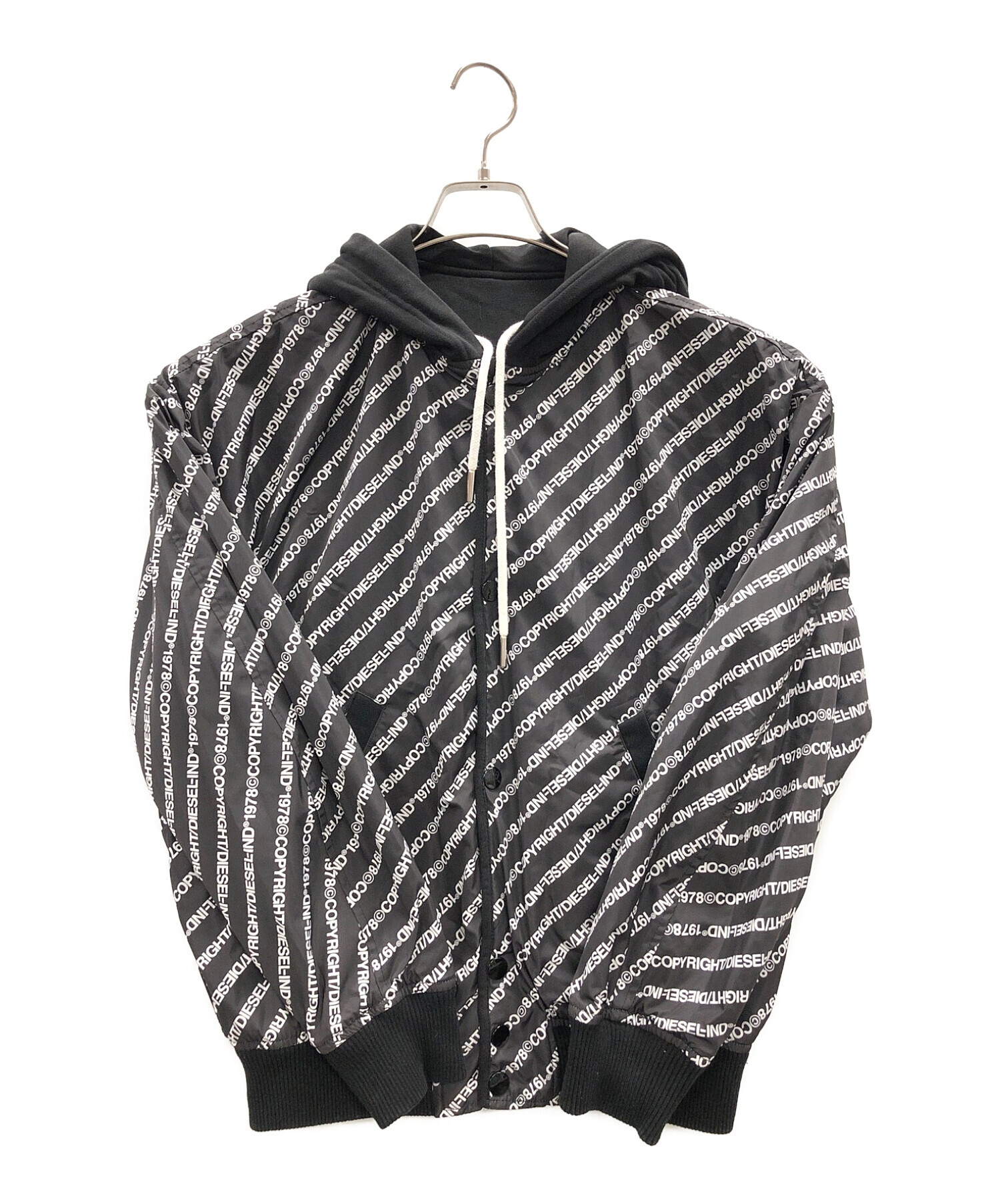 中古・古着通販】DIESEL (ディーゼル) リバーシブルパーカー J-BOMZ