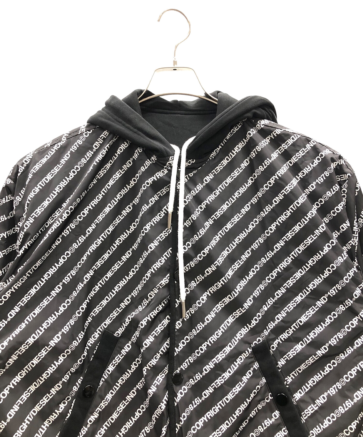 中古・古着通販】DIESEL (ディーゼル) リバーシブルパーカー J-BOMZ