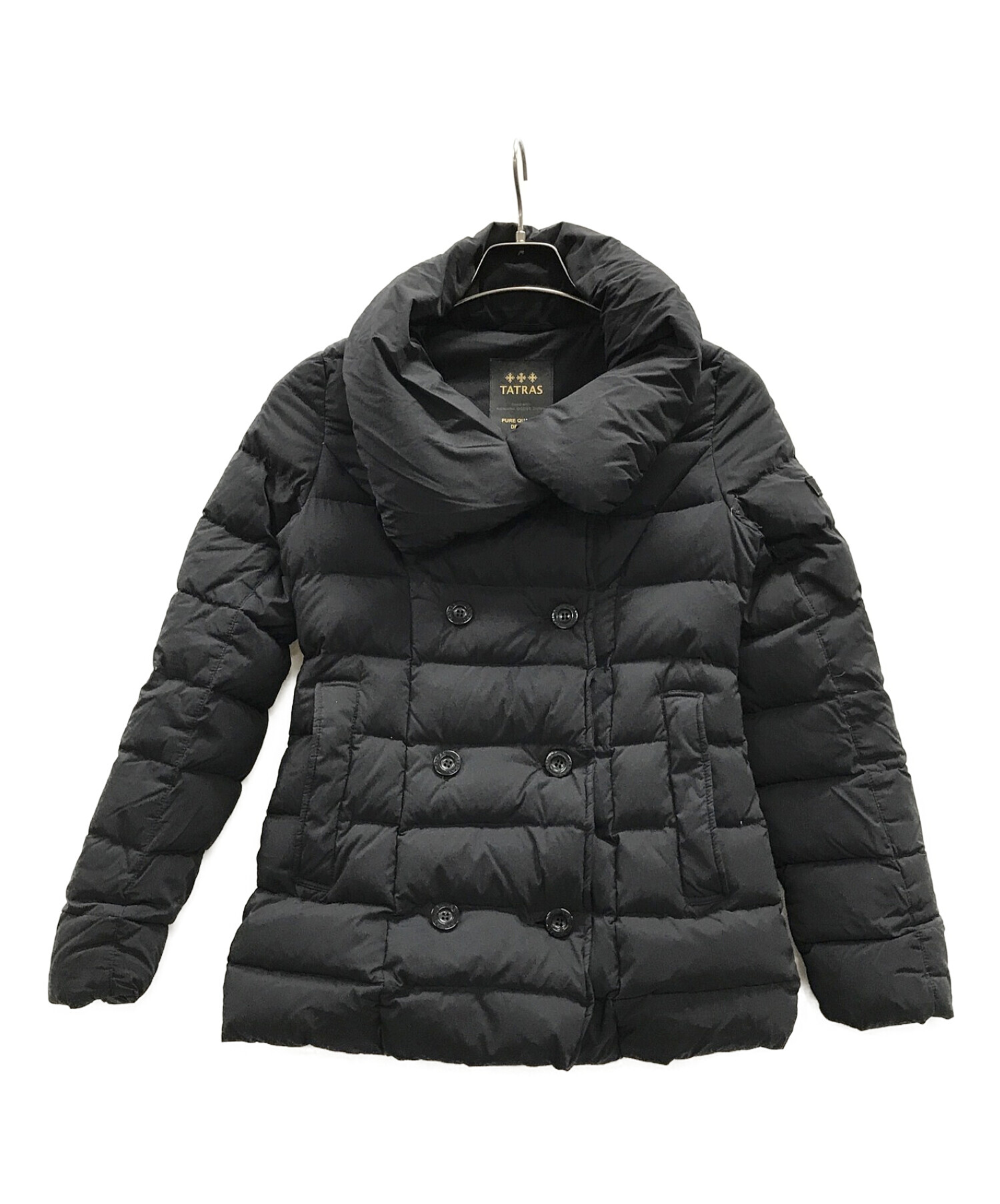 中古・古着通販】TATRAS (タトラス) ダウンジャケット ブラック サイズ