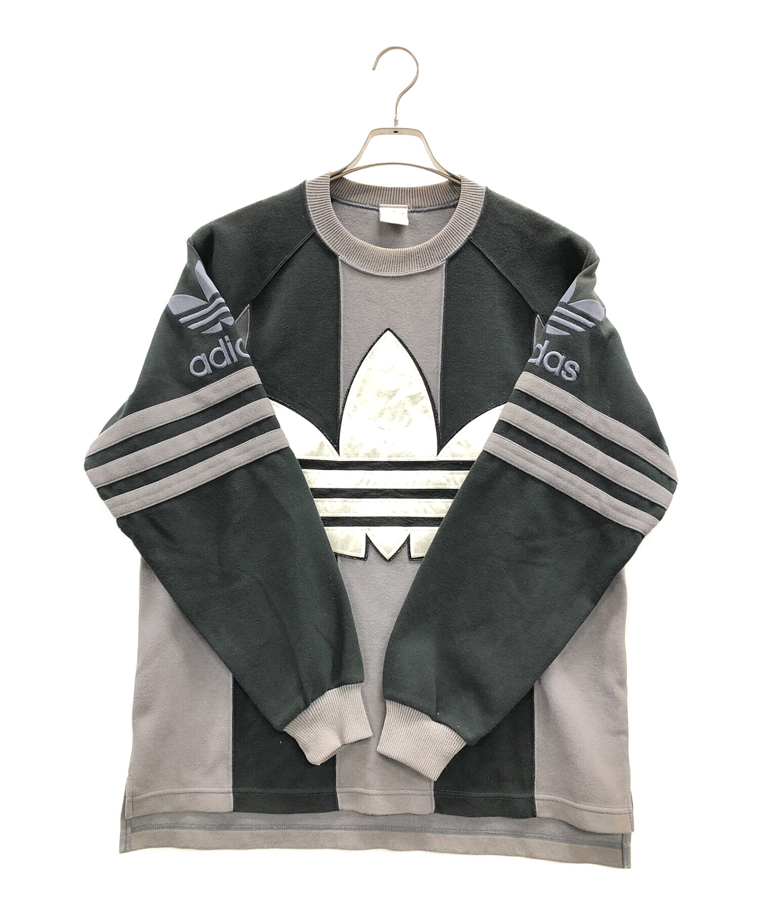 adidas レトロ アディダス ビックロゴ トレーナー　L-Oサイズ レトロadidas ビックロゴ トレーナー L-Oサイズ