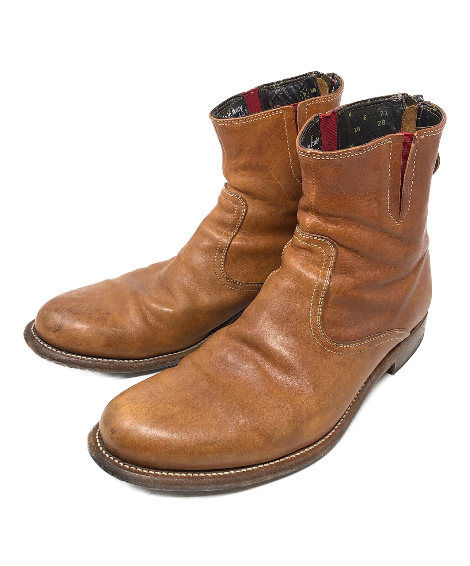 中古・古着通販】PAUL SMITH (ポールスミス) ブーツ ブラウン