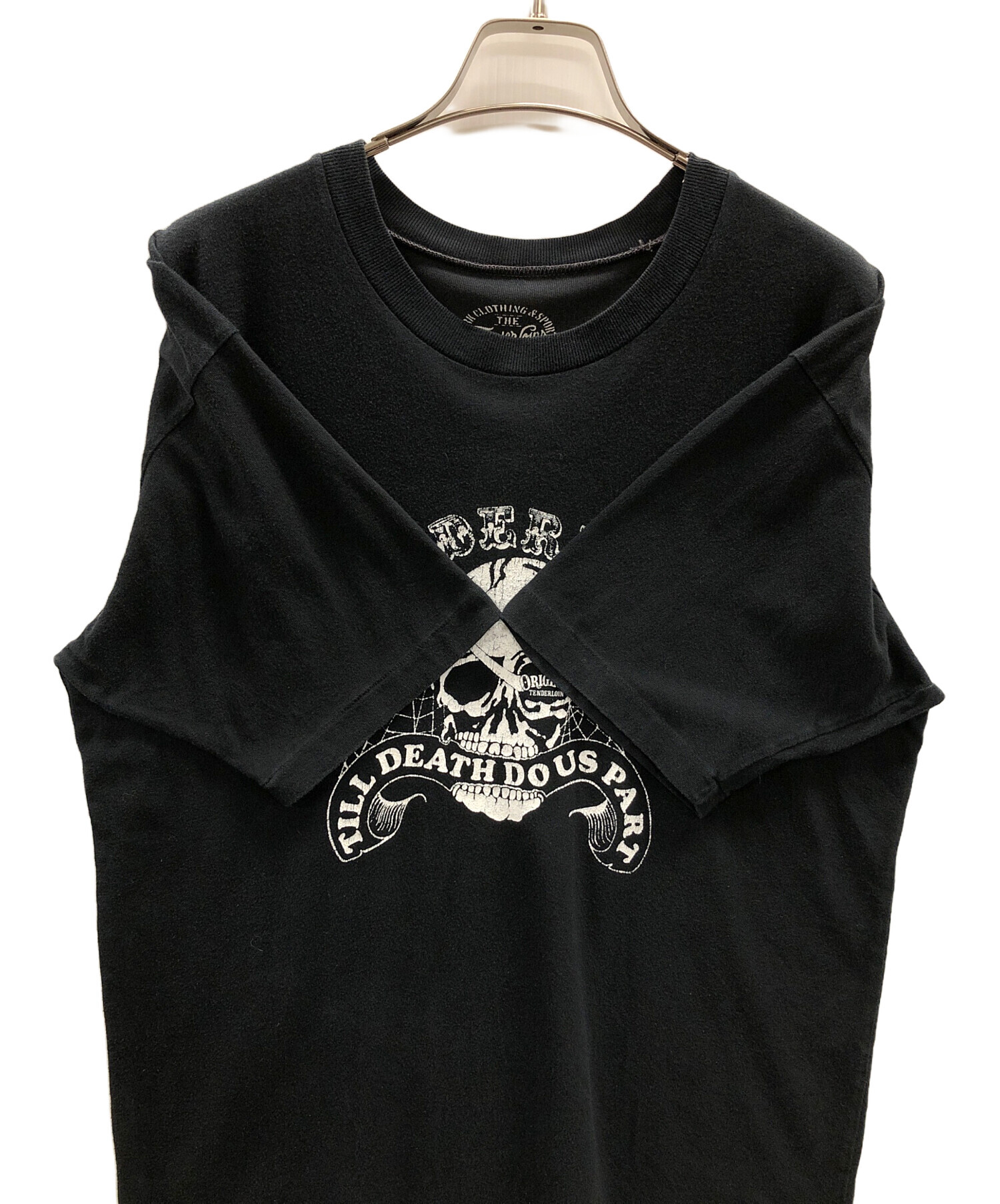 テンダーロイン PRO CLUB ボルネオスカルグラフィックTシャツ 中古・古着通販】TENDERLOIN (テンダーロイン) PROCLUB (プロクラブ