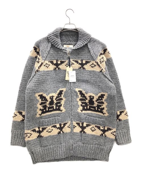 【希少品】HOUSTON•ヒューストンカウチンセーター グレーX-LARGE 2504006096336061_01_3287.jpeg