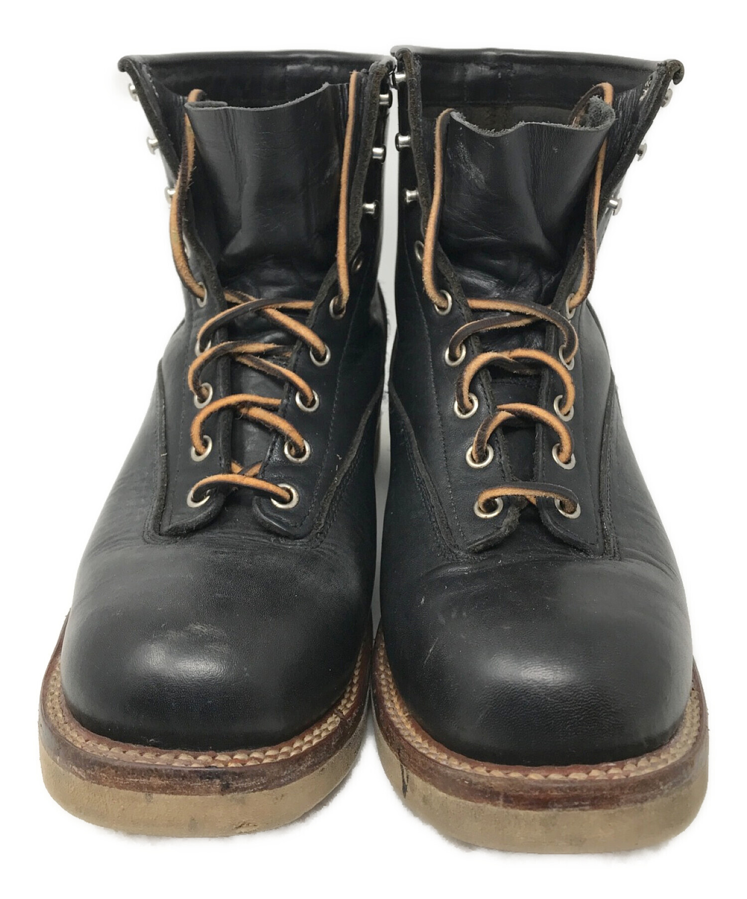 中古・古着通販】SIETE LEGUAS (シエテレグアス) プレーントゥブーツ