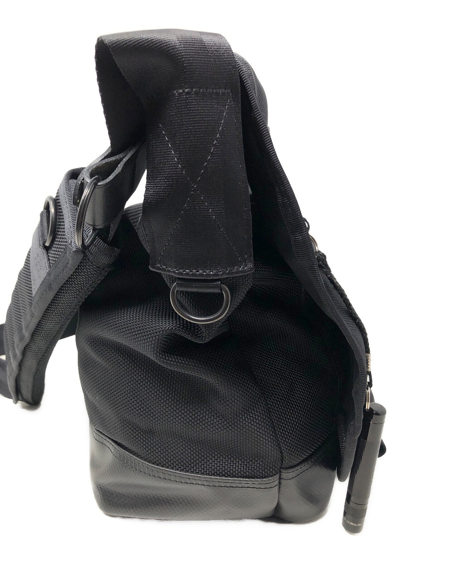 old porter ポーター　メッセンジャーバッグ　黒　ブラック　古着　90s 中古・古着通販】PORTER (ポーター) メッセンジャーバッグ ブラック