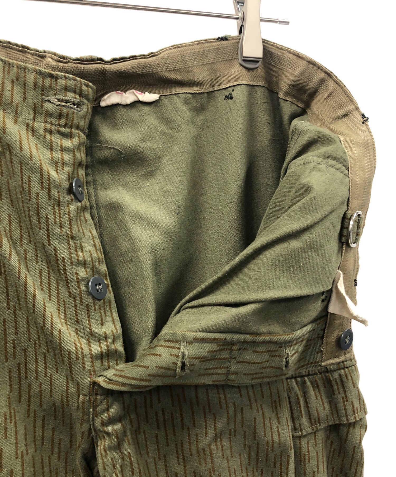 中古・古着通販】旧東ドイツ軍 (旧東ドイツ軍) レインカモカーゴパンツ