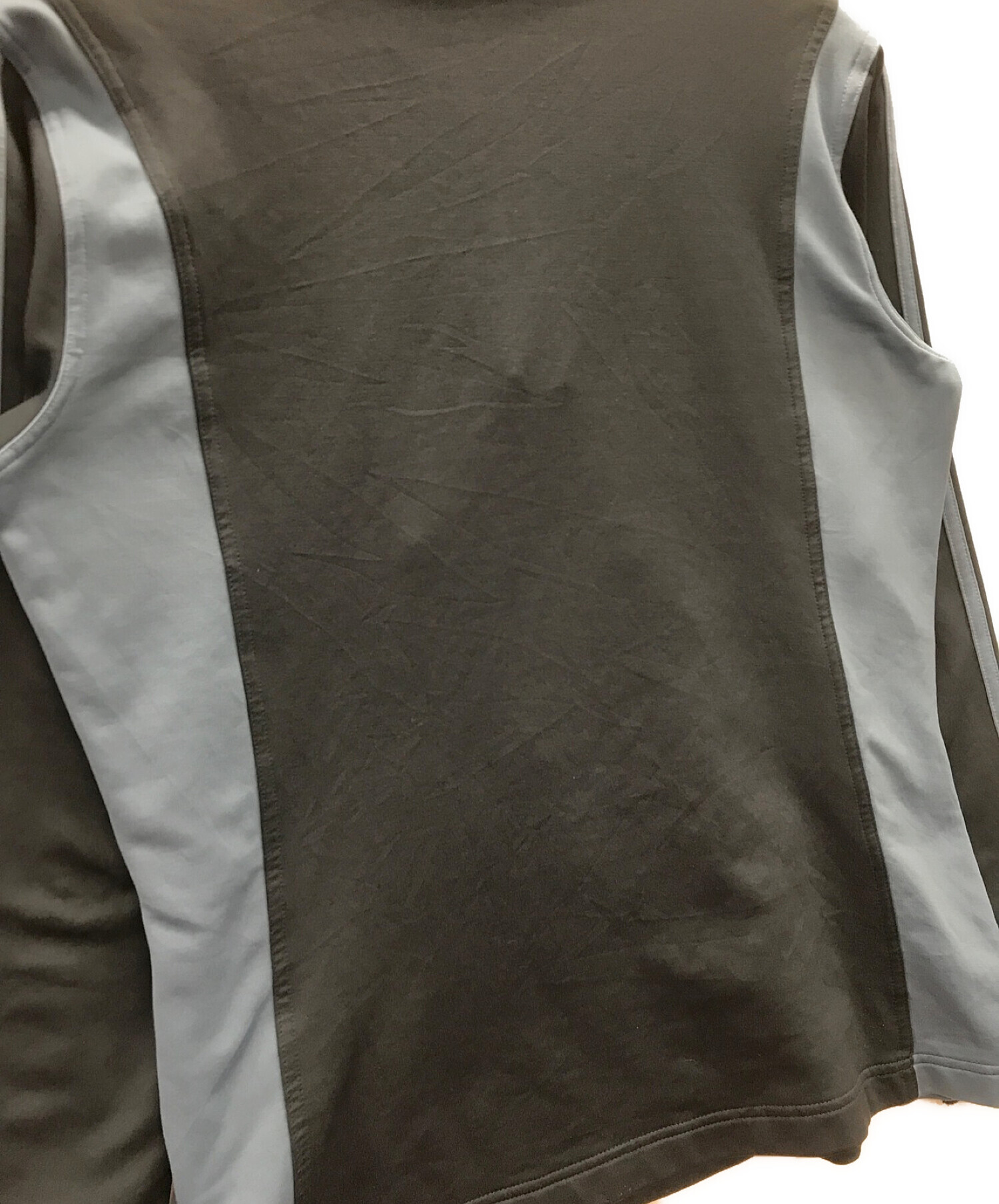 中古・古着通販】adidas (アディダス) ハーフジップジャージ ネイビー