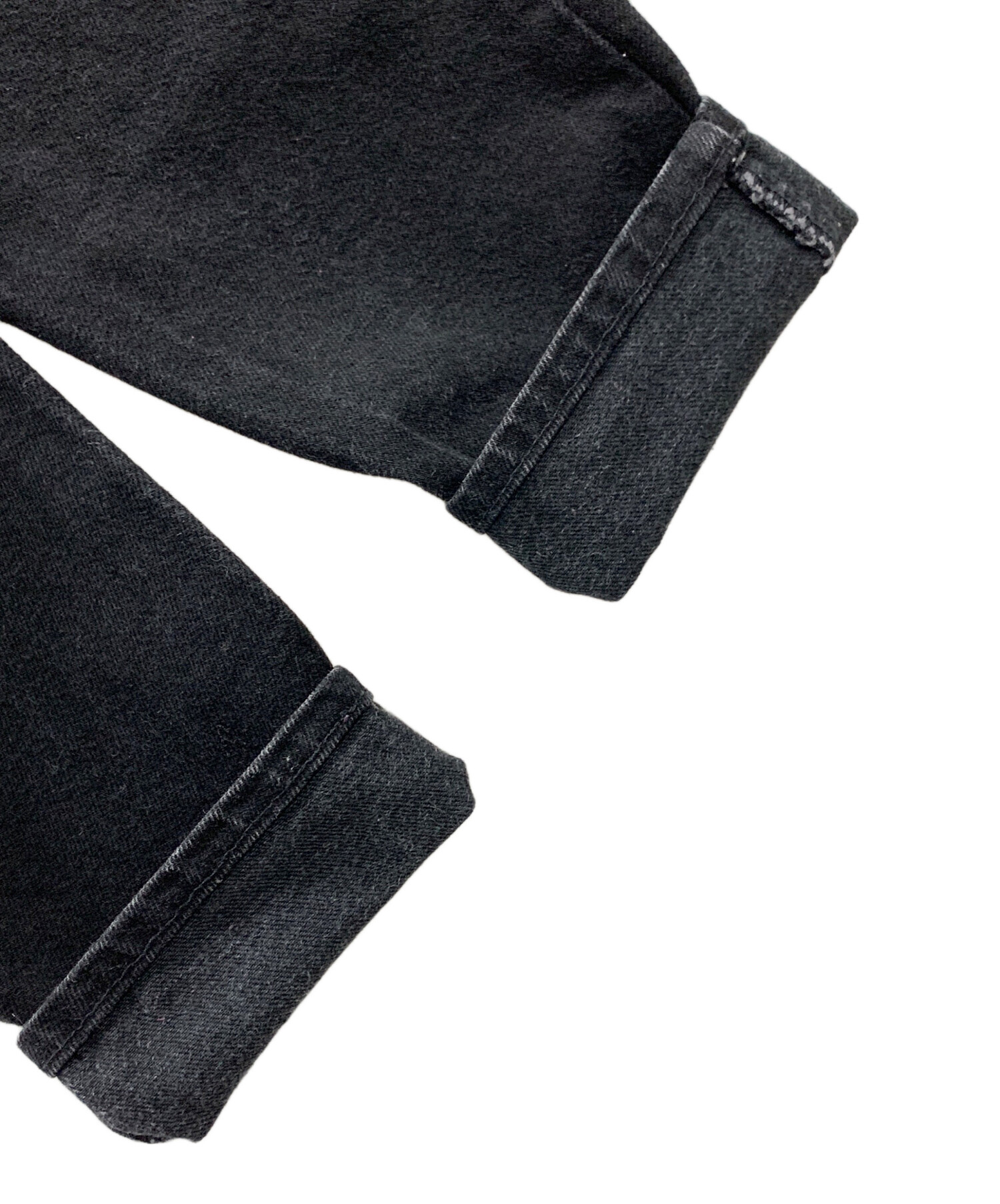 中古・古着通販】LEVI'S (リーバイス) デニムパンツ ブラック サイズ