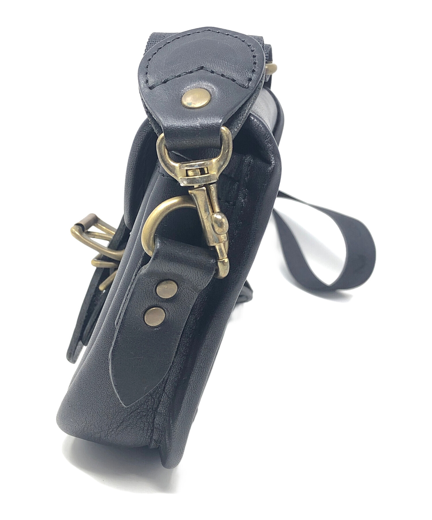 中古・古着通販】RED MOON (レッドムーン) ショルダーポーチ ブラック 