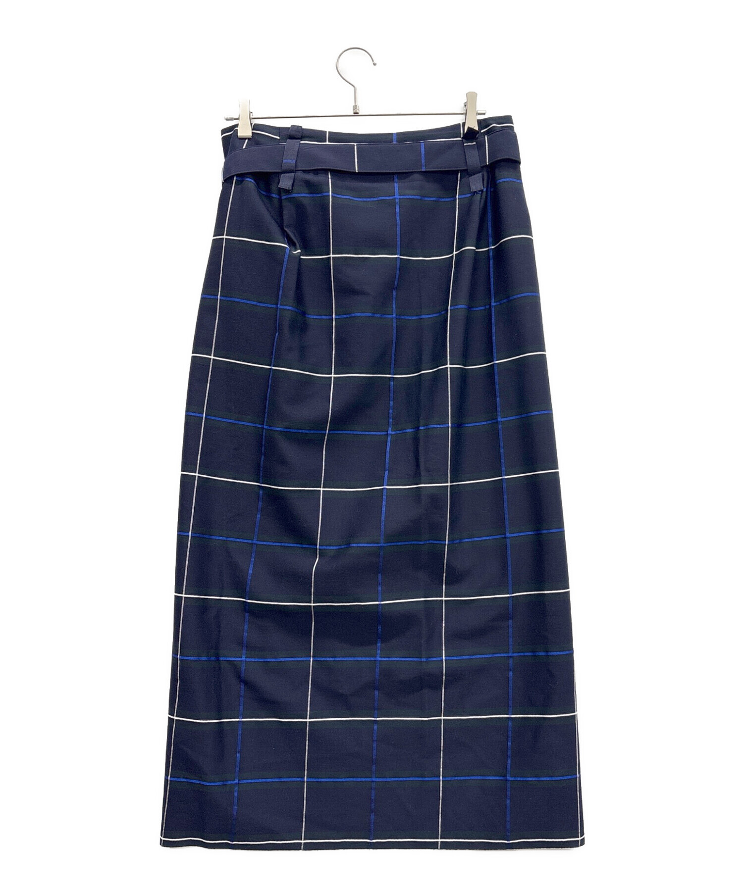 y's スカート ネイビー Y's(ワイズ) Old Asymmetrical Easy Skirt オールド