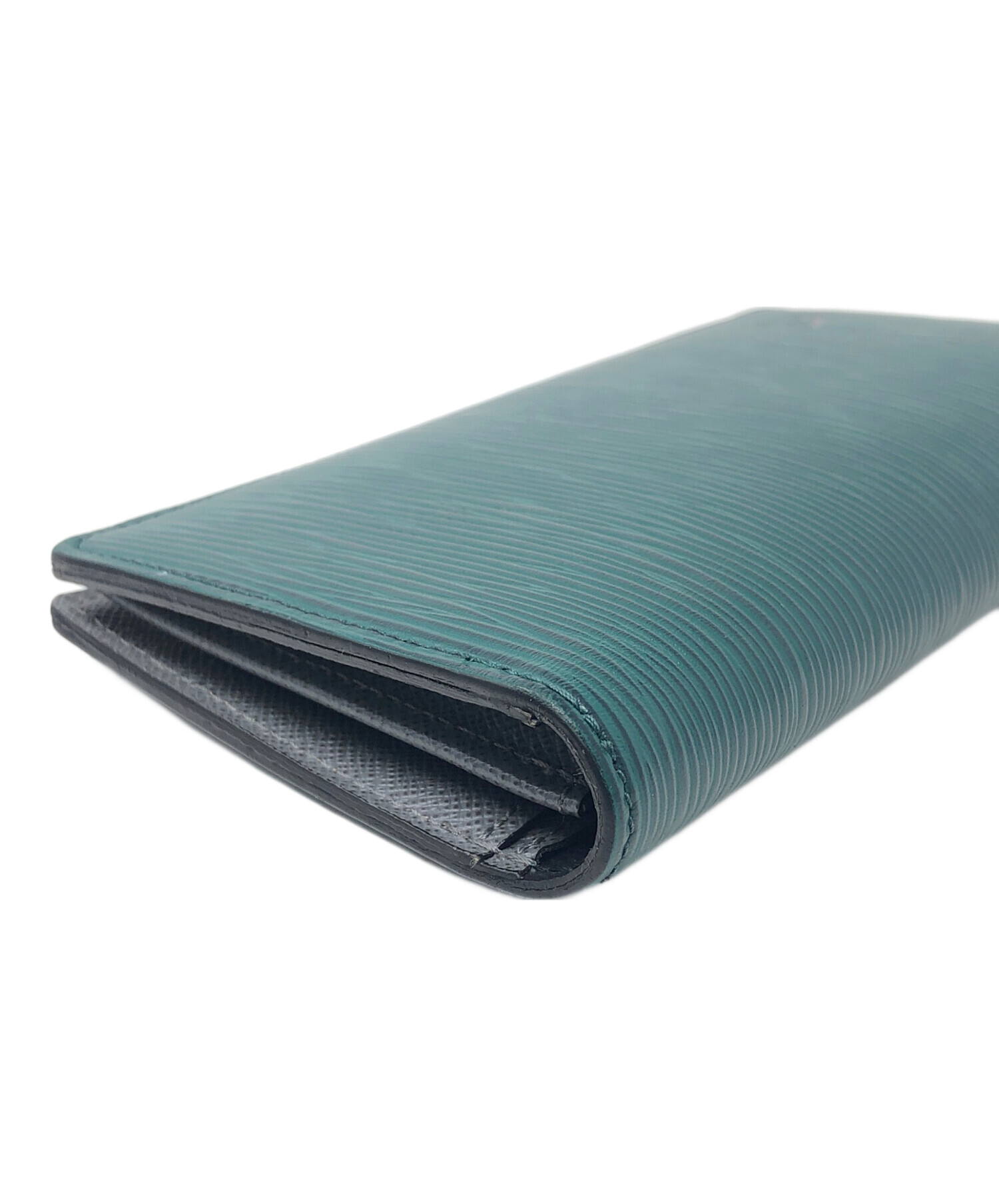 中古・古着通販】LOUIS VUITTON (ルイ ヴィトン) 二つ折り長財布 エピ