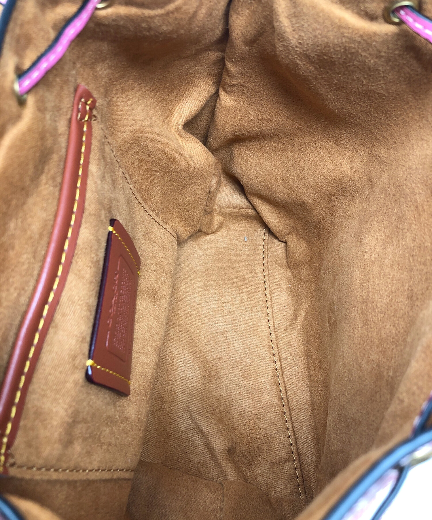 中古・古着通販】COACH (コーチ) ミニリュック リア バック