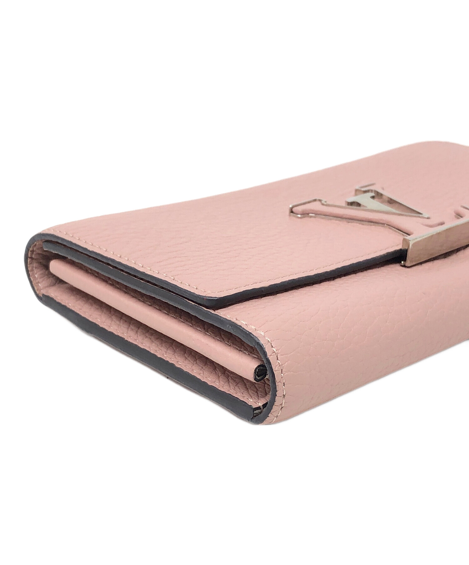 LOUIS VUITTON ポルト フォイユ カプシーヌ マグノリア 長財布 【公式