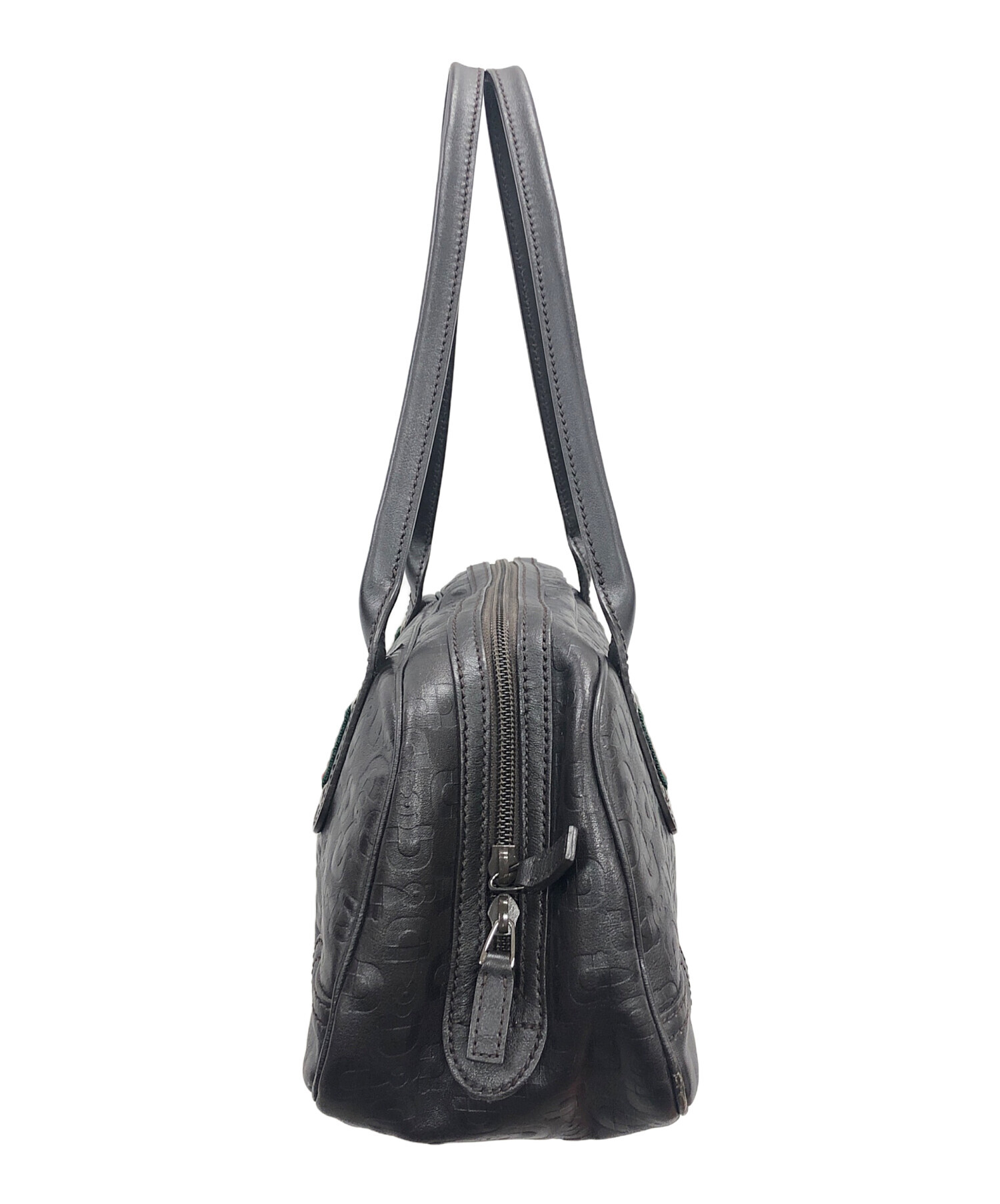 中古・古着通販】GUCCI (グッチ) ミニボストンバッグ シェリーライン