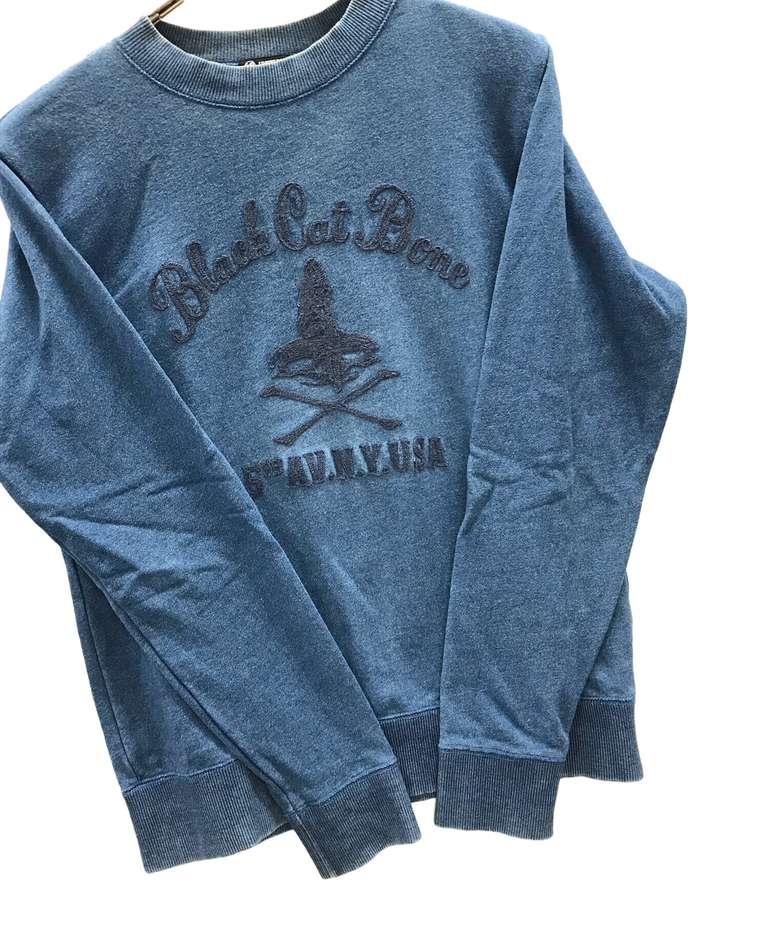 ヒステリックグラマーのスウェットブルー 中古・古着通販】Hysteric Glamour (ヒステリックグラマー) 刺繍