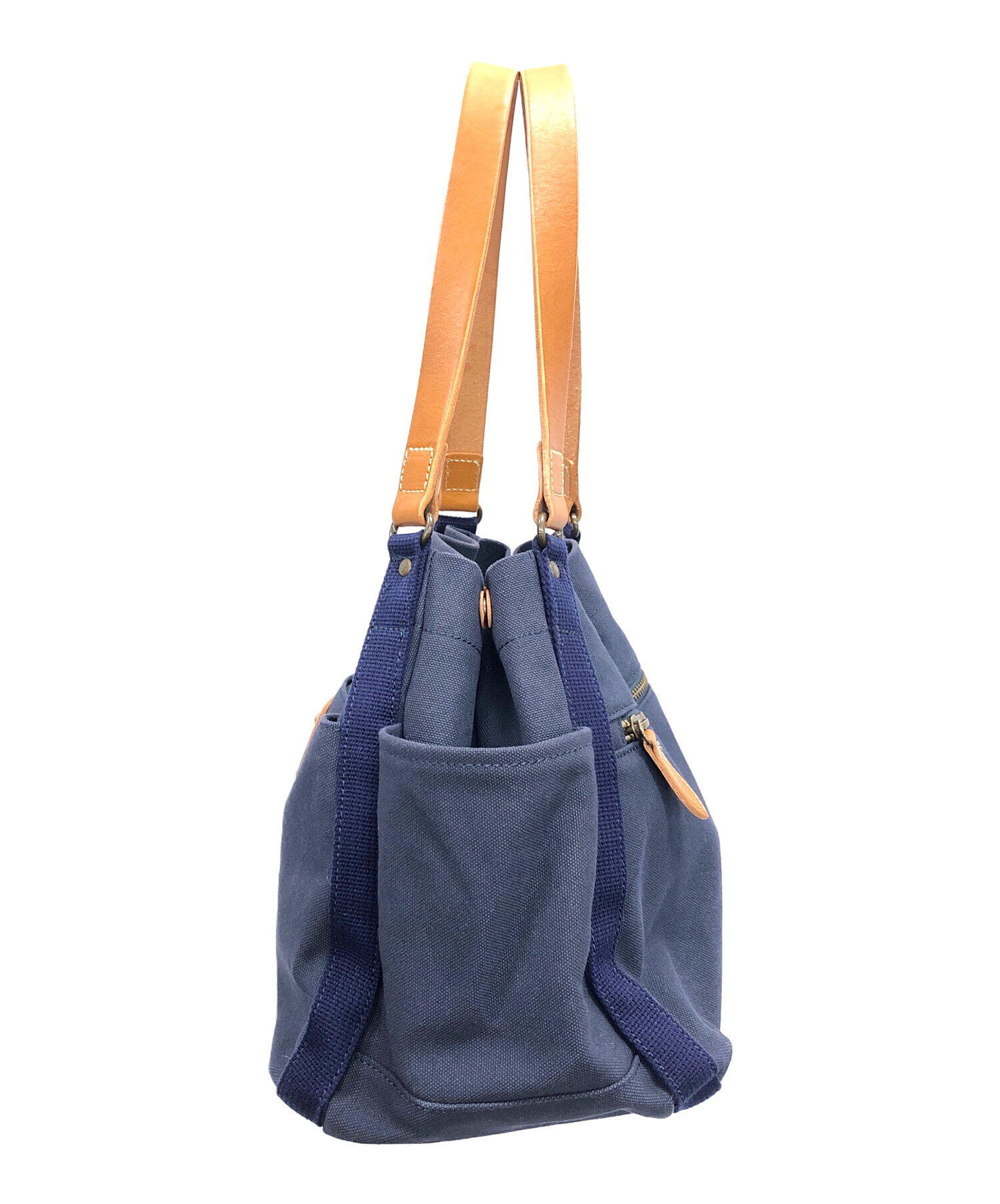 中古・古着通販】DAKOTA (ダコタ) トートバッグ ピット ネイビー 